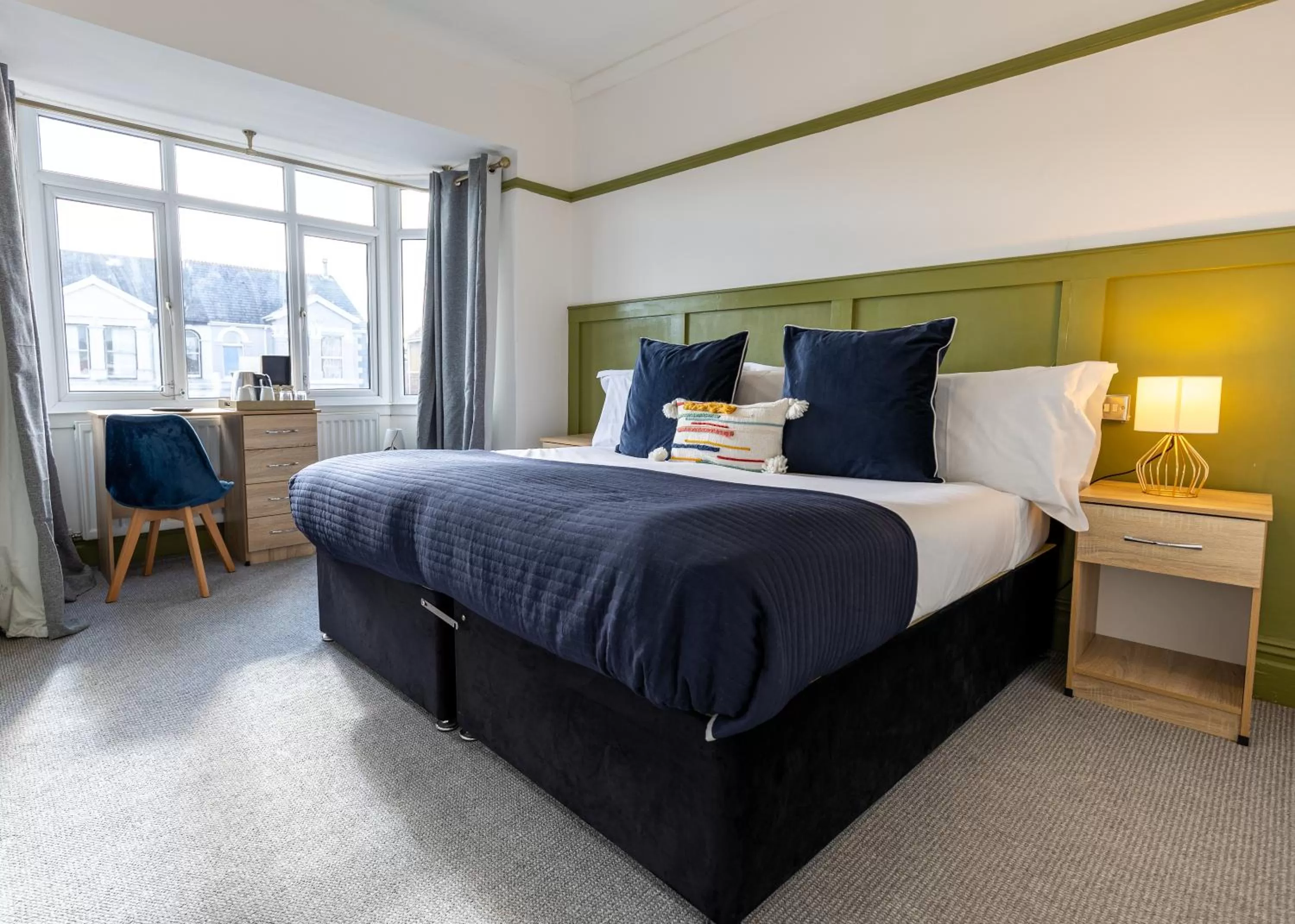 Bed in The Angharad Hotel and Restaurant