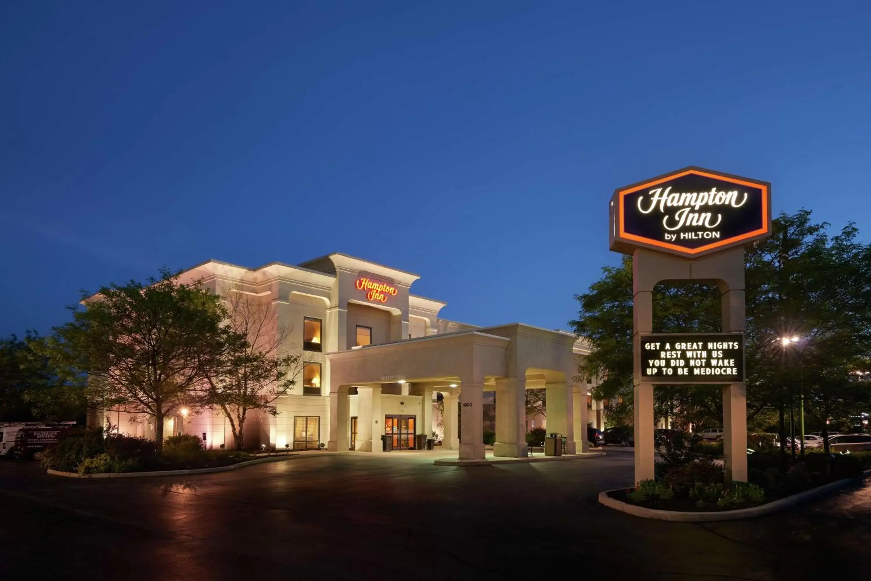 Property building in Hampton Inn Shrewsbury Property building in Hampton Inn Shrewsbury