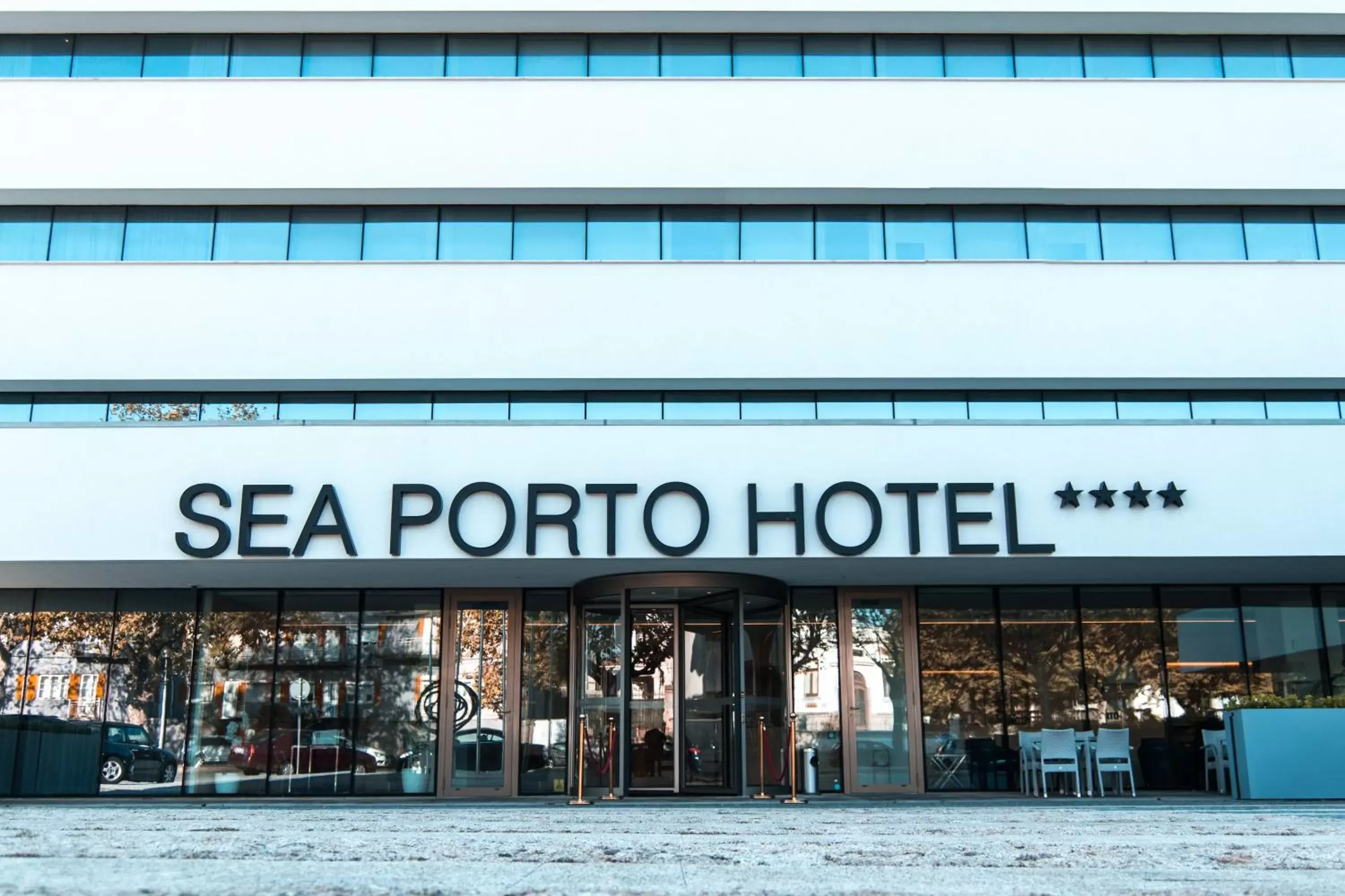Facade/entrance in Sea Porto Hotel