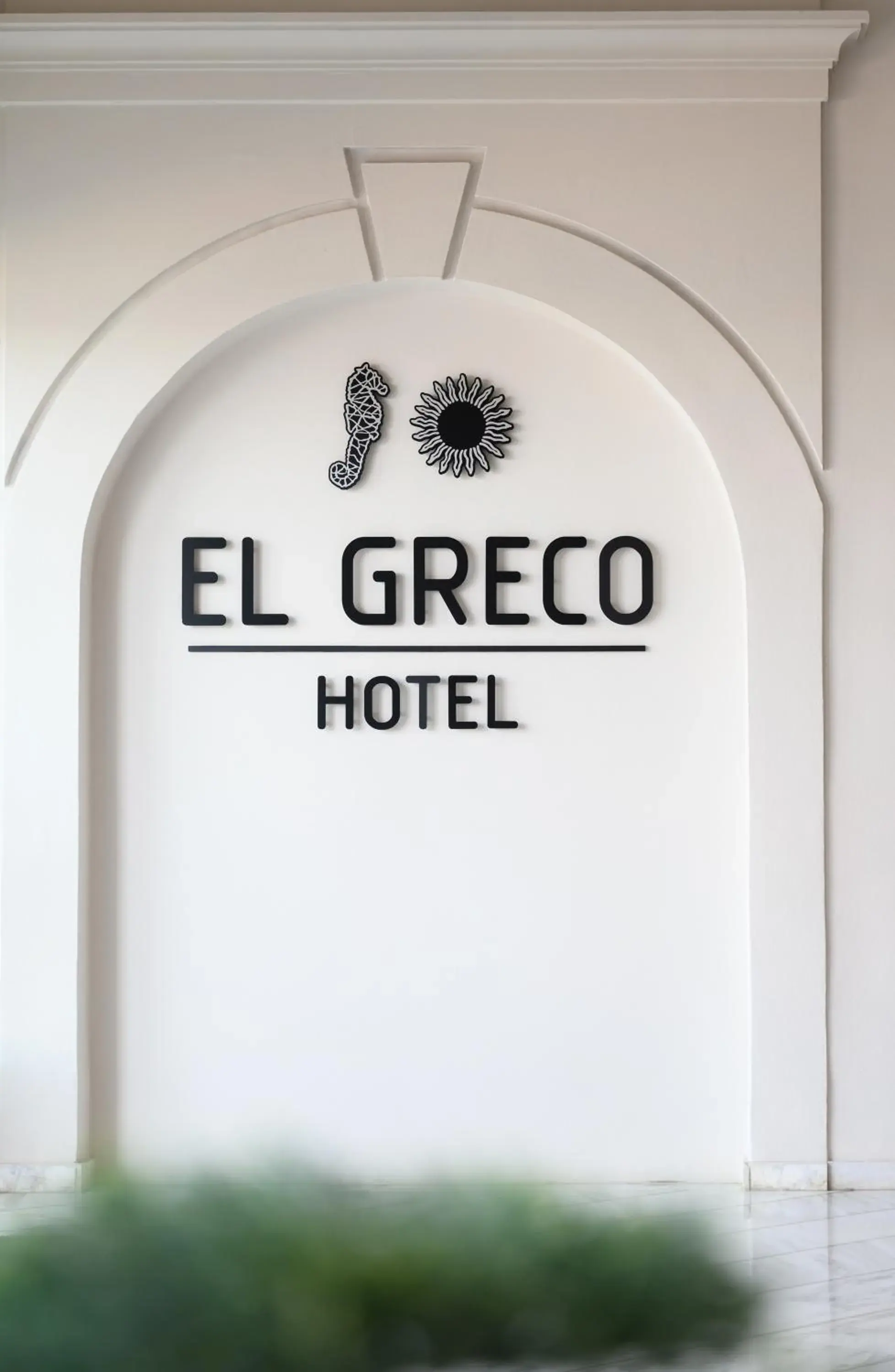 Property logo or sign in El Greco Hotel