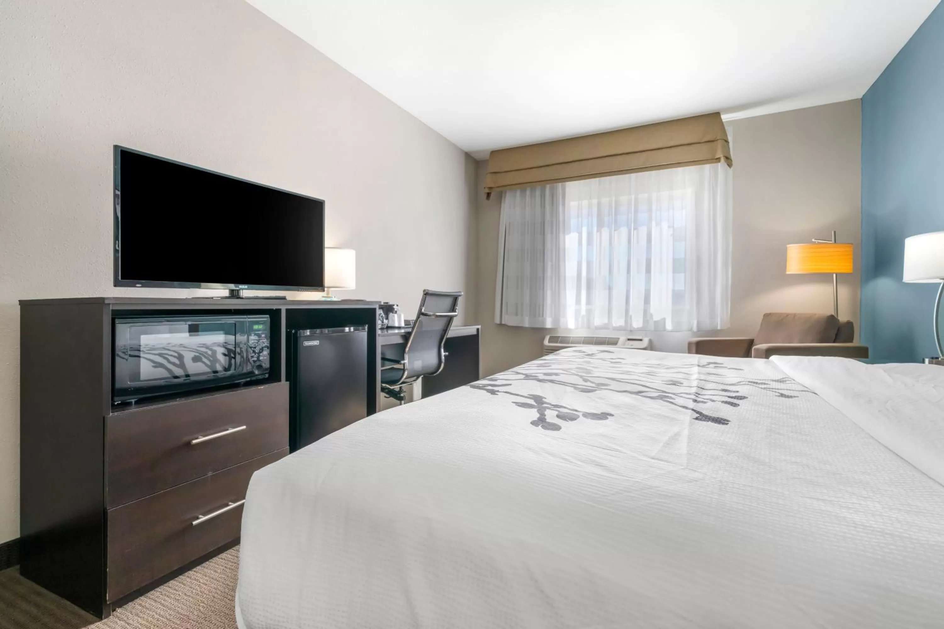 Bedroom in Sleep Inn & Suites Hays I-70