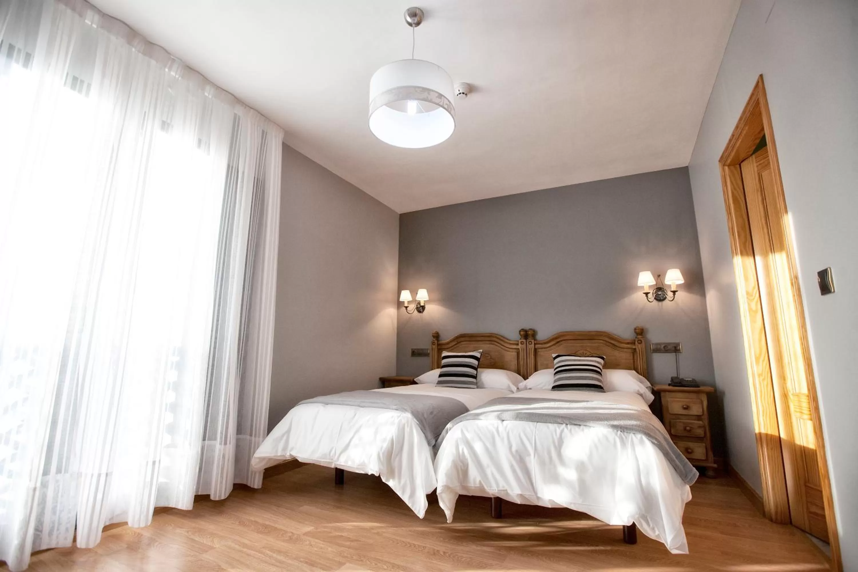 Bed in Hotel Santa Cruz