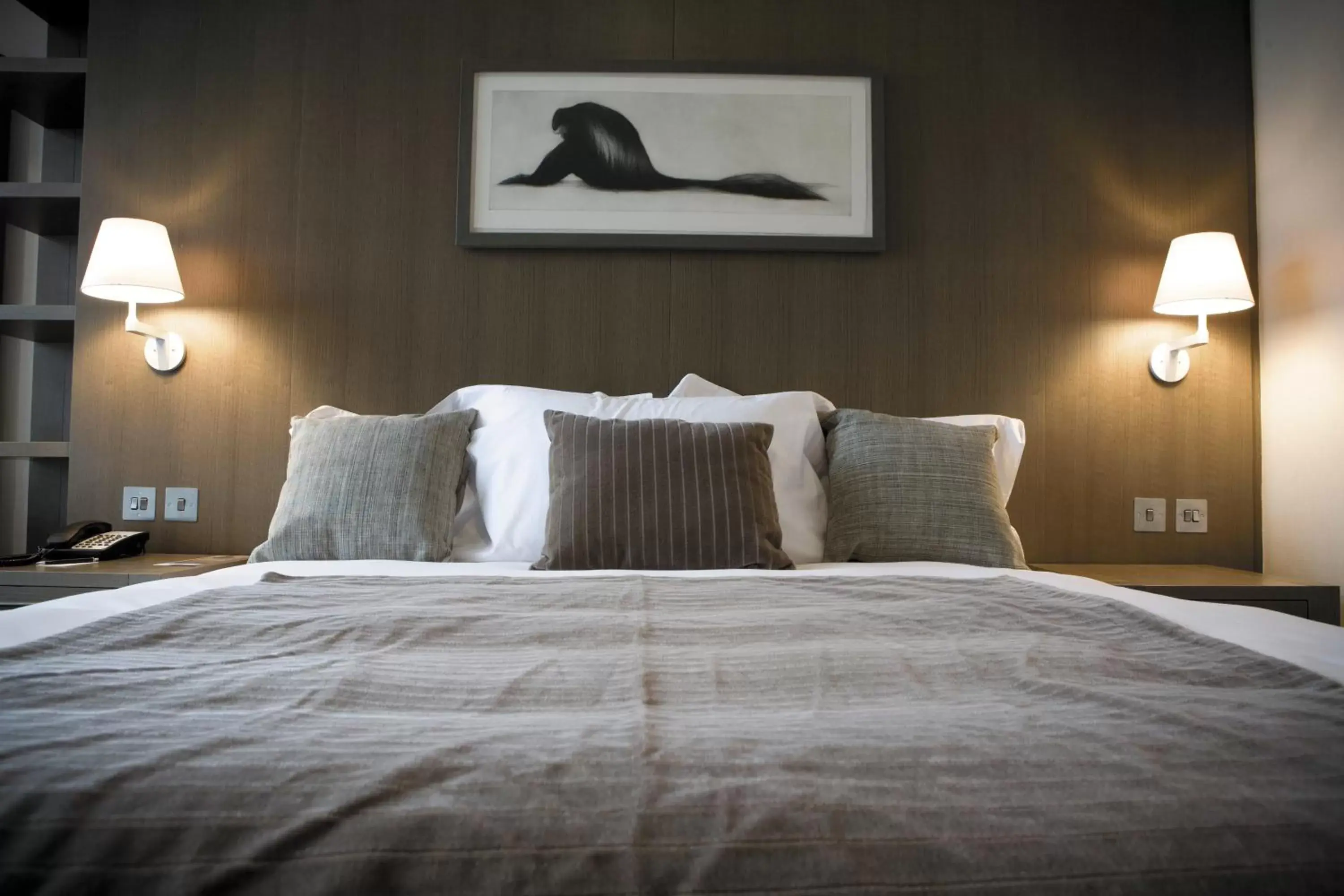 Bed in Radisson Blu Royal Hotel Dublin