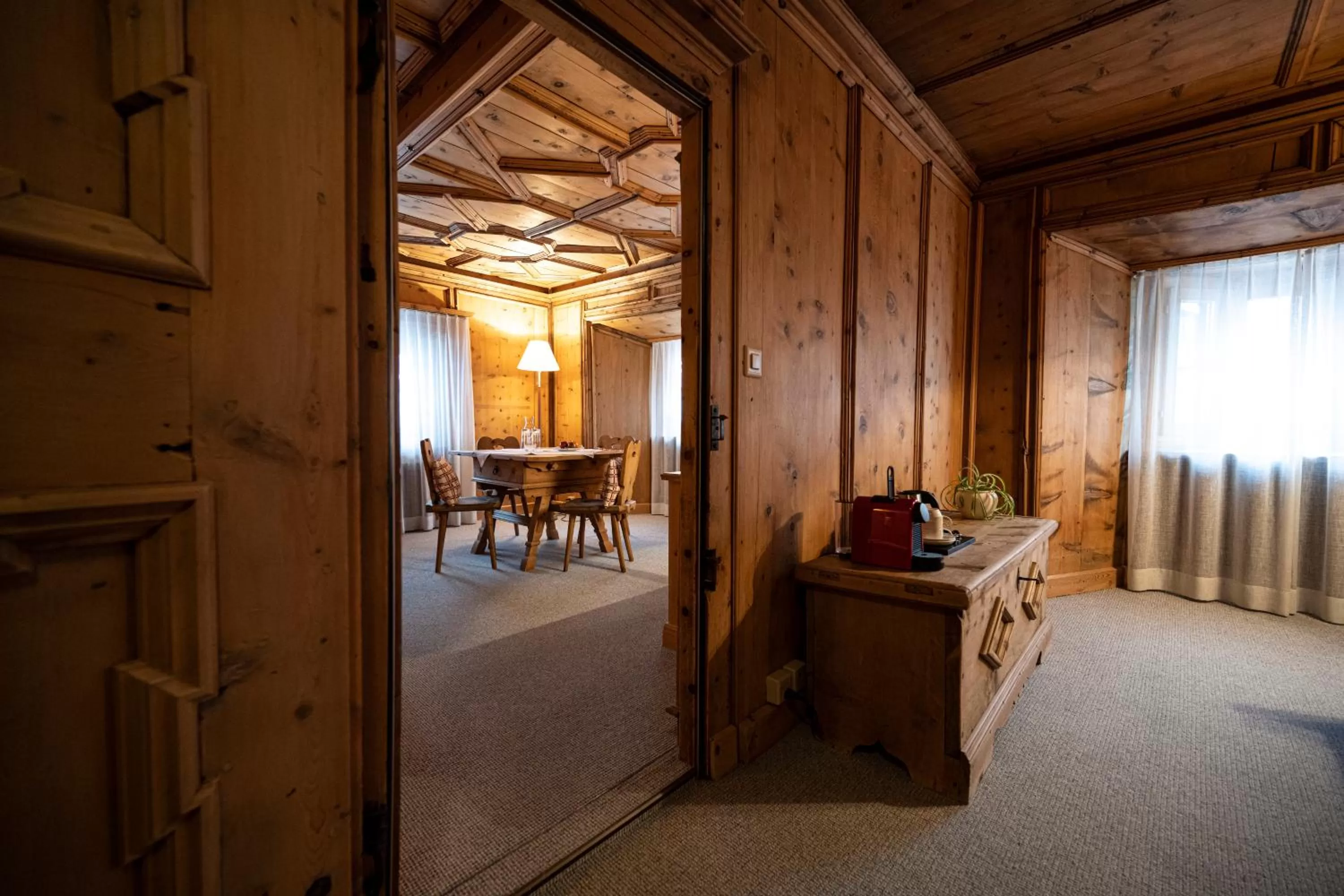 Coffee/tea facilities in Hotel Engiadina