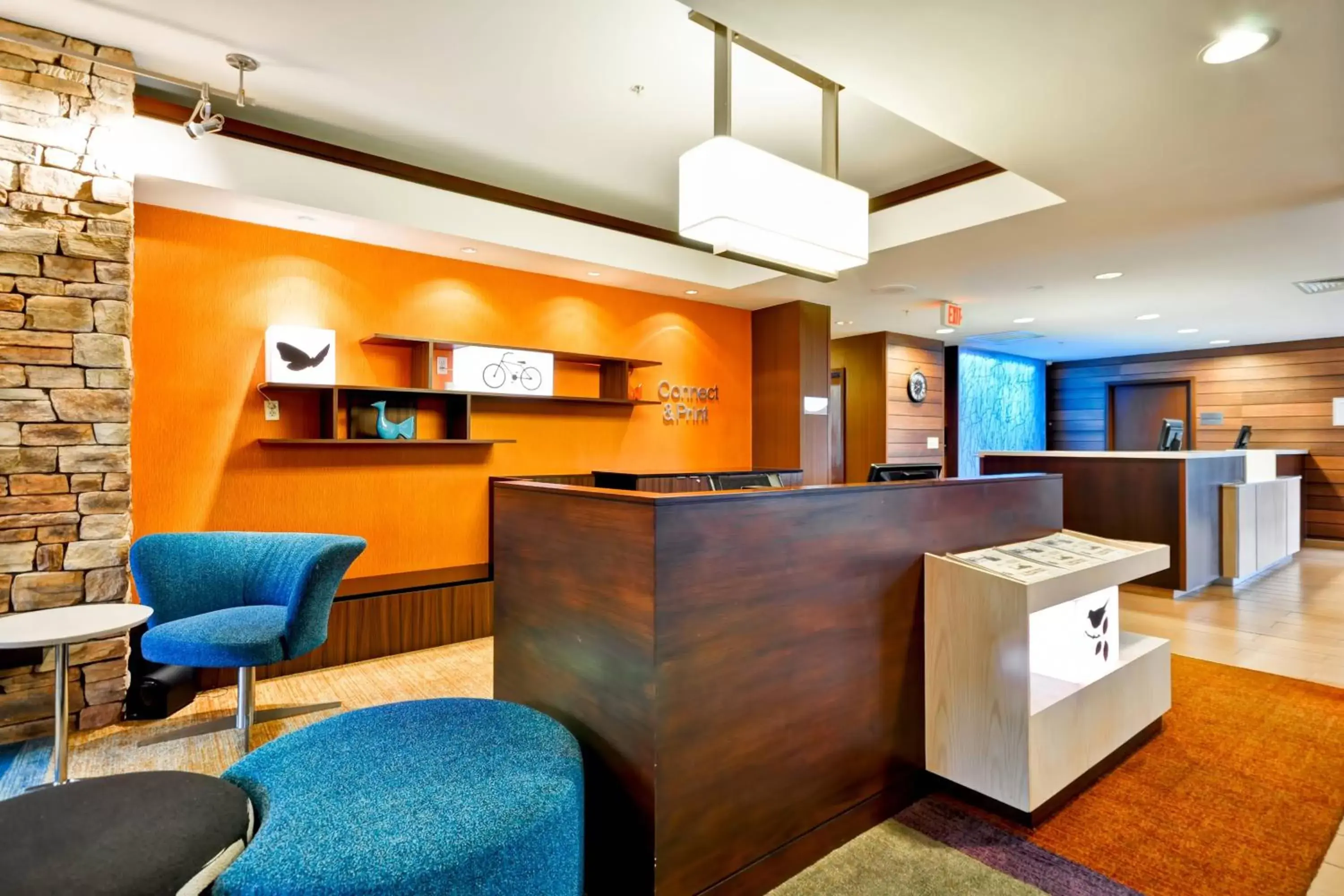 Lobby or reception, Lobby/Reception in Fairfield Inn & Suites Dallas Medical/Market Center
