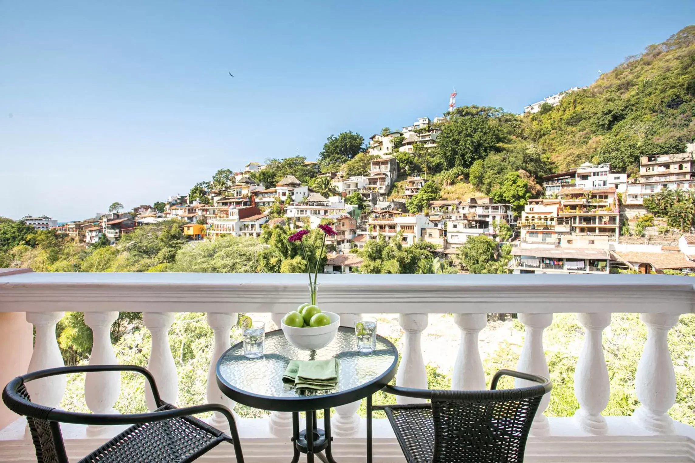 Balcony/Terrace in Hotel Boutique Rivera Del Rio