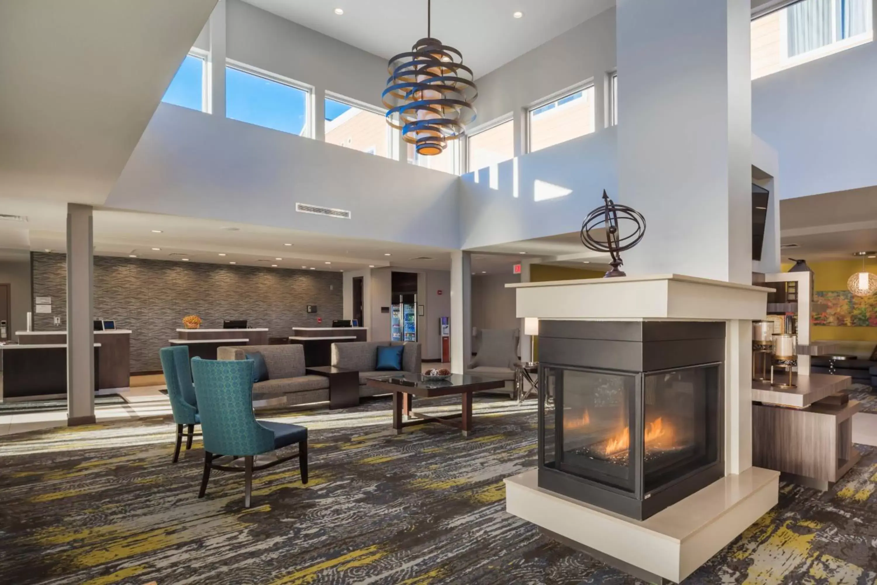 Lobby or reception, Lobby/Reception in Residence Inn by Marriott Fishkill