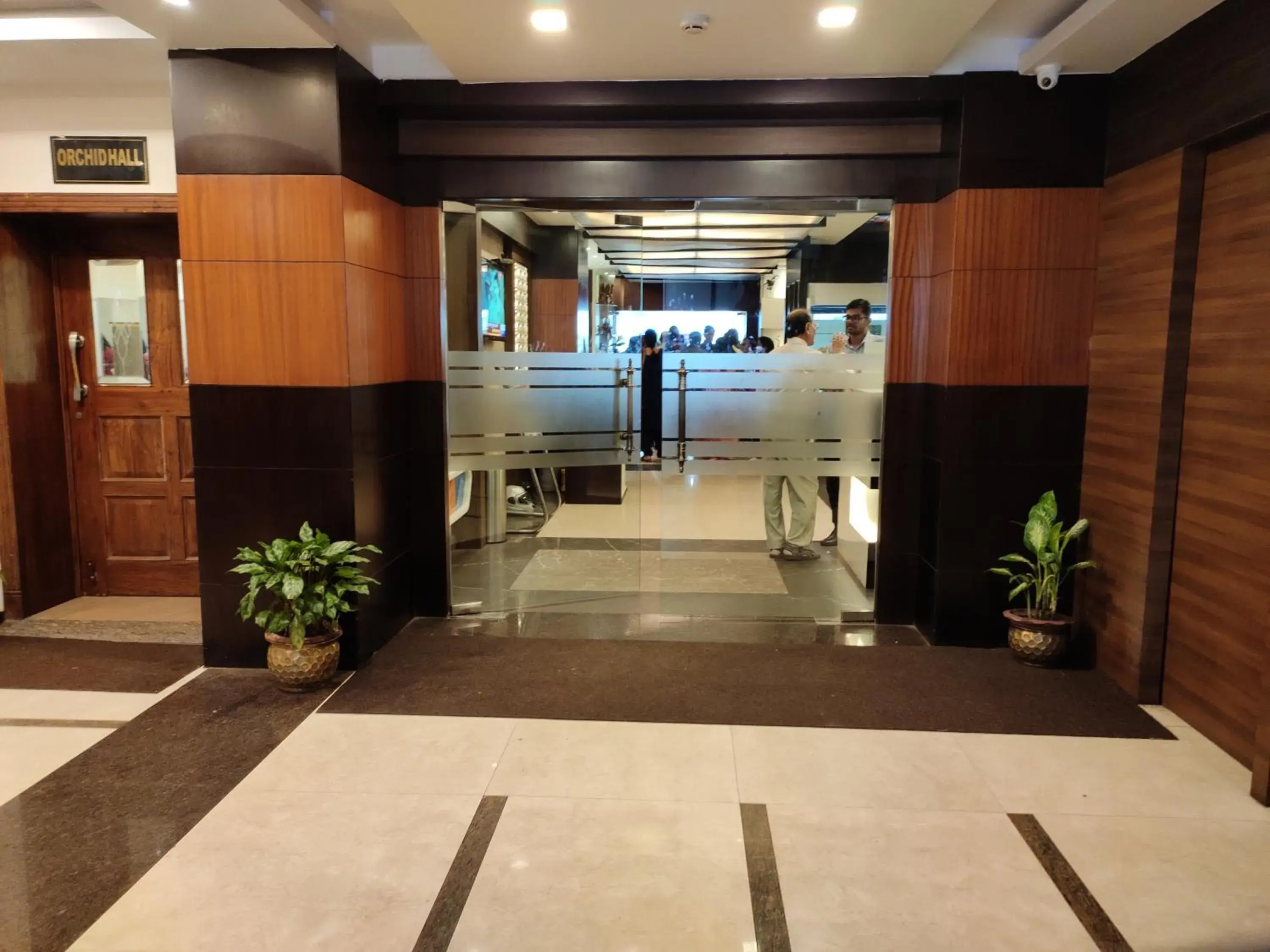 Lobby or reception in Hotel Pushpak