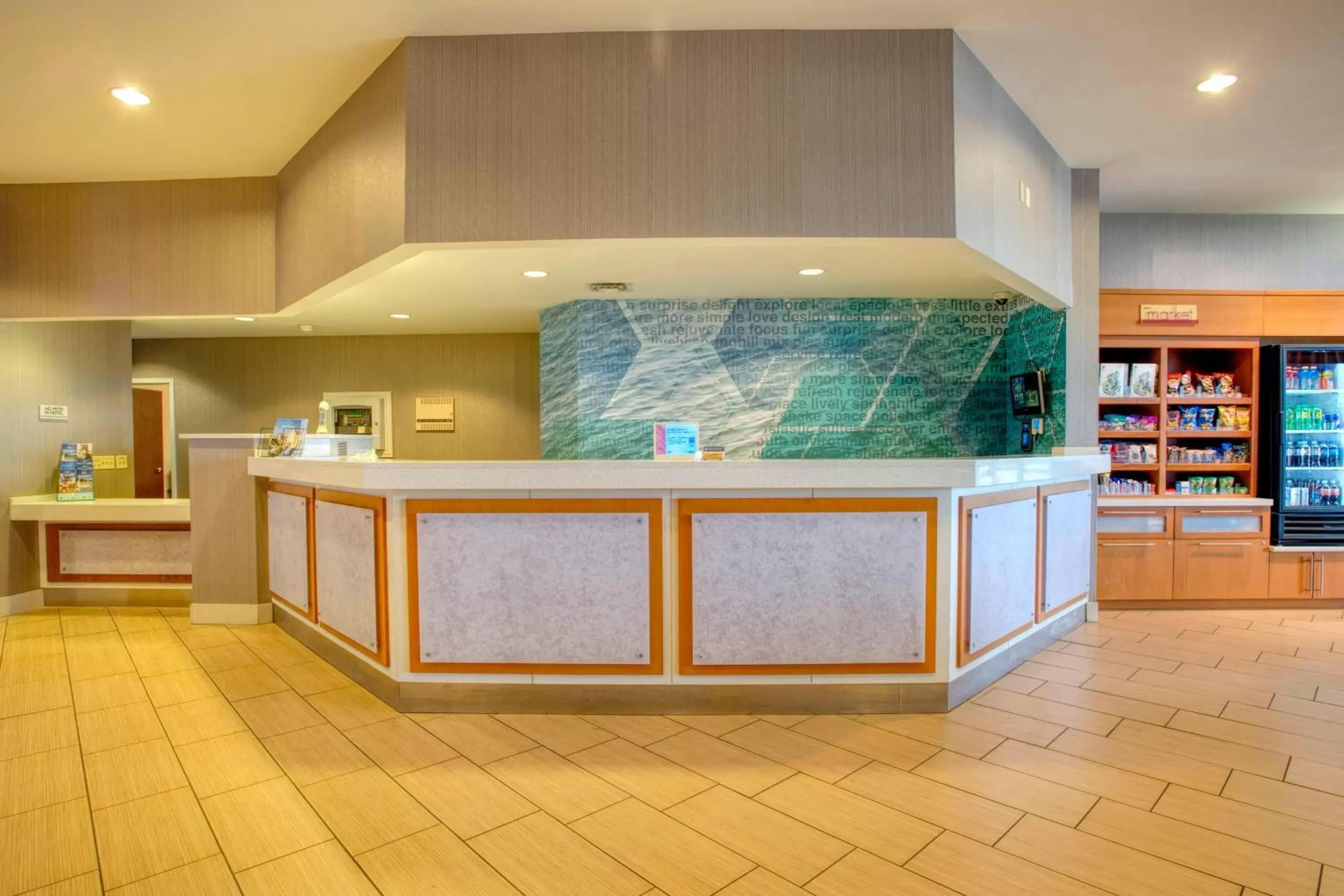 Lobby or reception, Lobby/Reception in SpringHill Suites by Marriott Lawrence Downtown