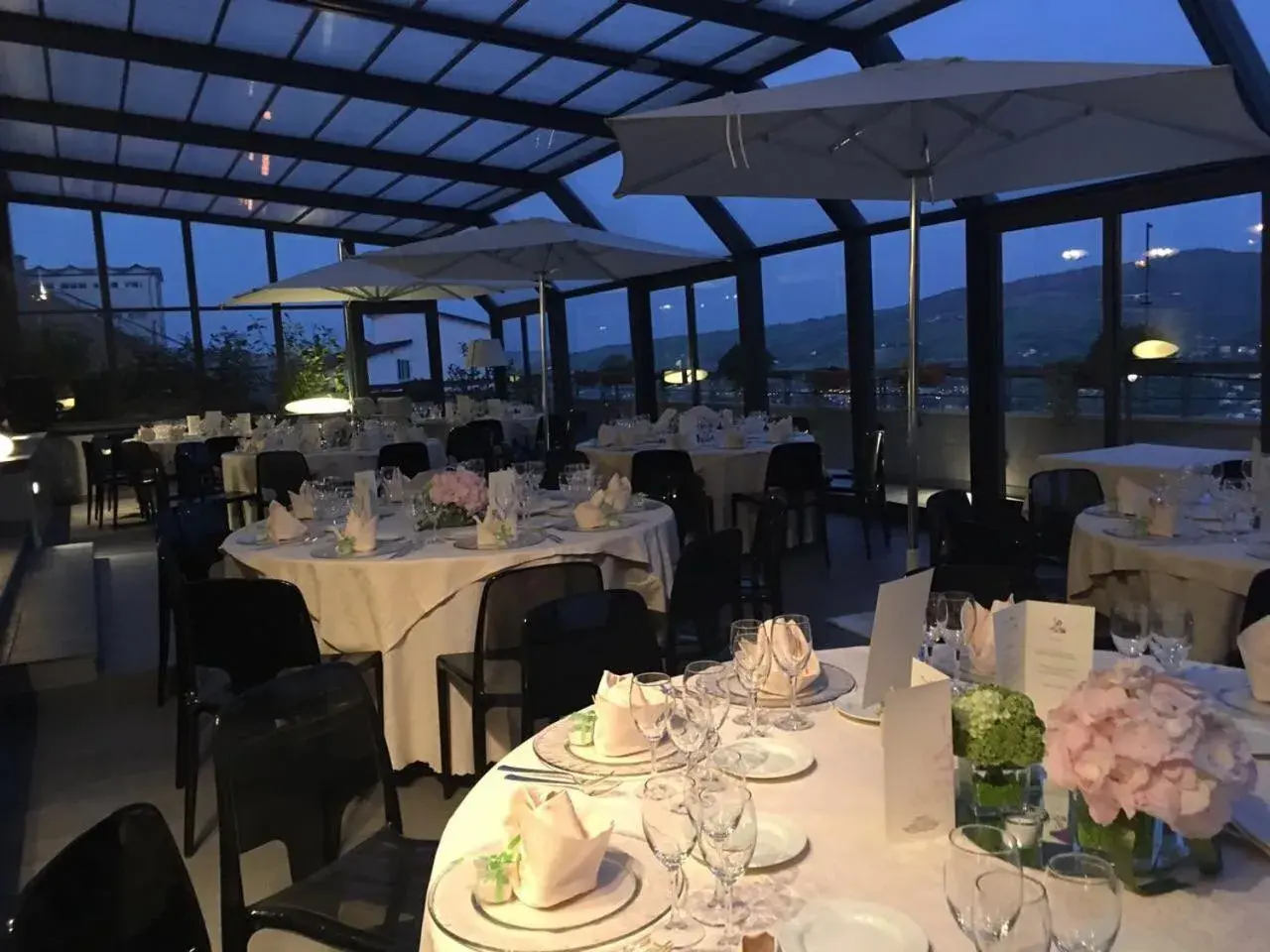 Balcony/Terrace, Restaurant/Places to Eat in Grande Albergo Potenza