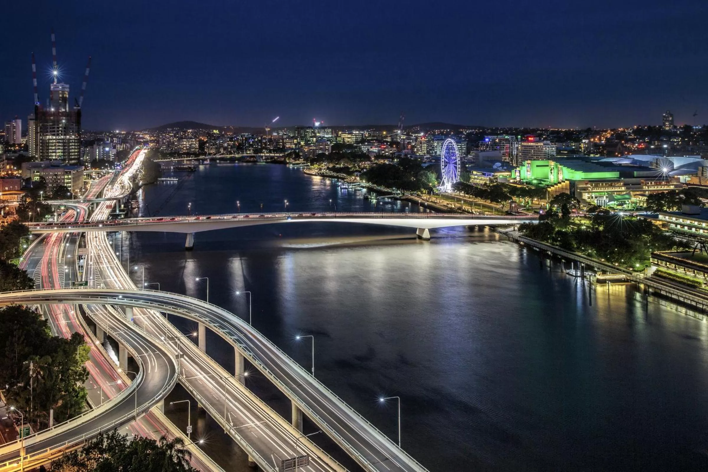 River view in Evolution Apartments