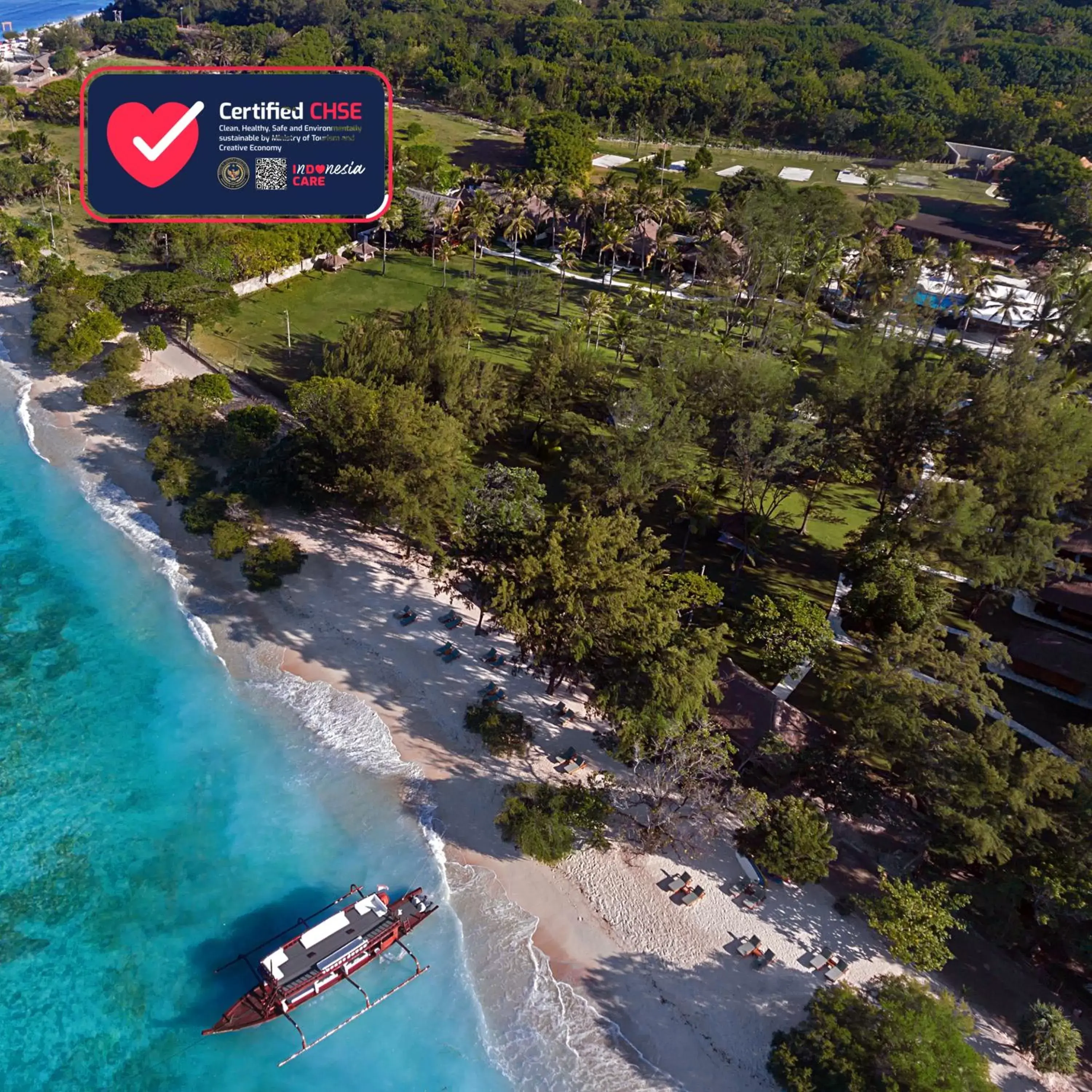 Property building, Bird's-eye View in Pondok Santi Estate