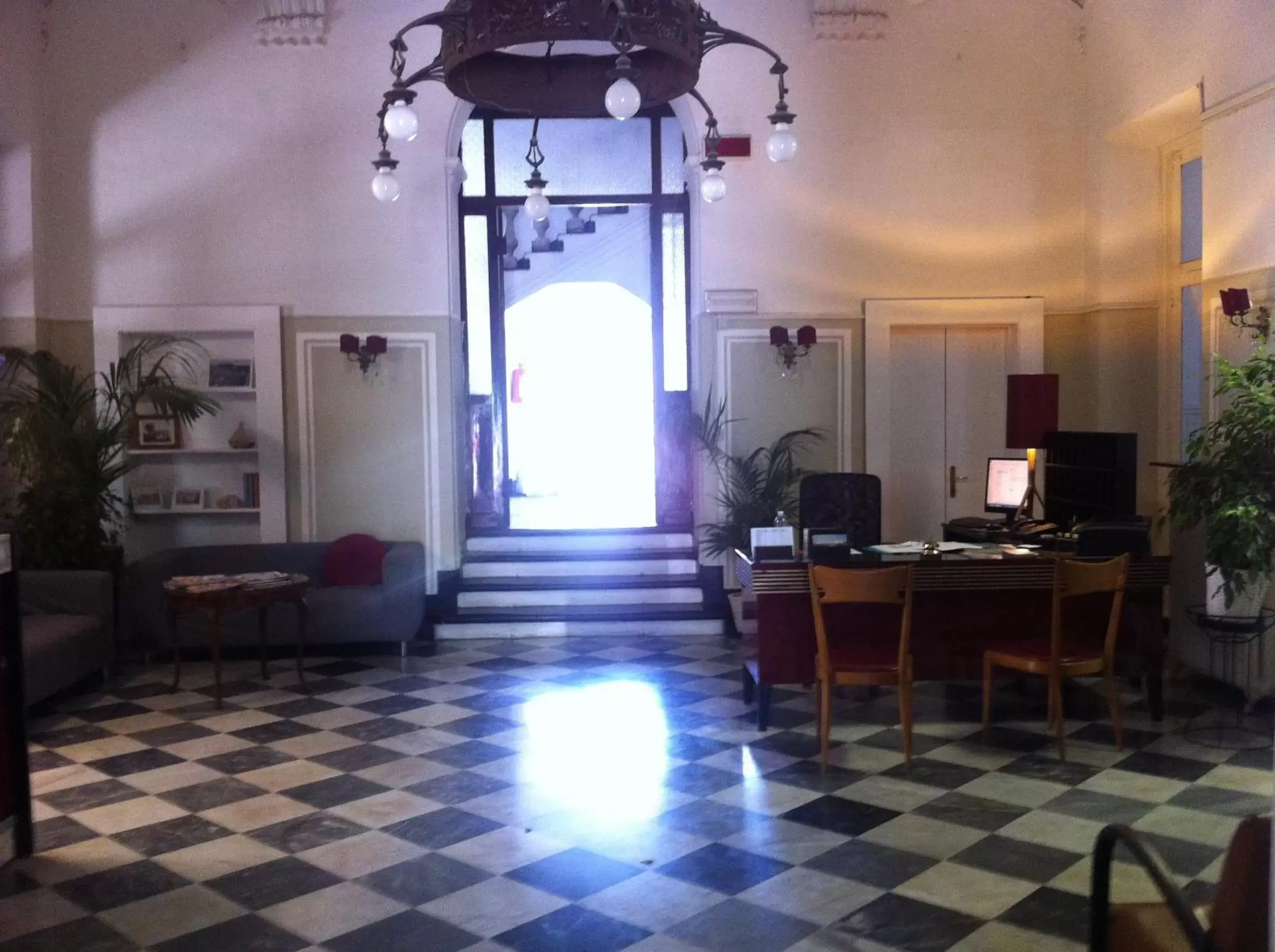 Lobby or reception in Hotel Villa Bonera