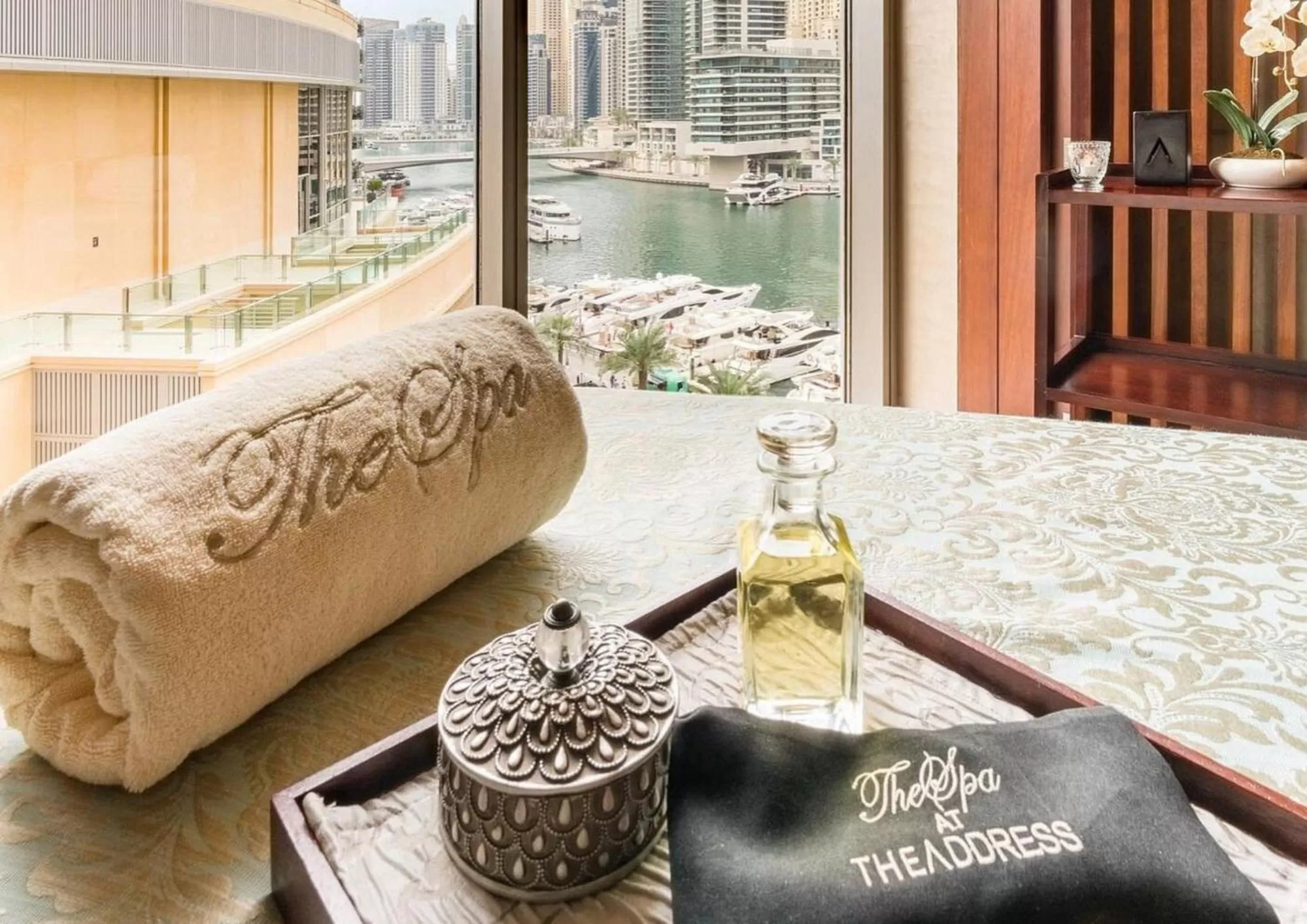 Spa and wellness centre/facilities in Emaar Residences Dubai Marina by Qstay - formerly Address Dubai Marina