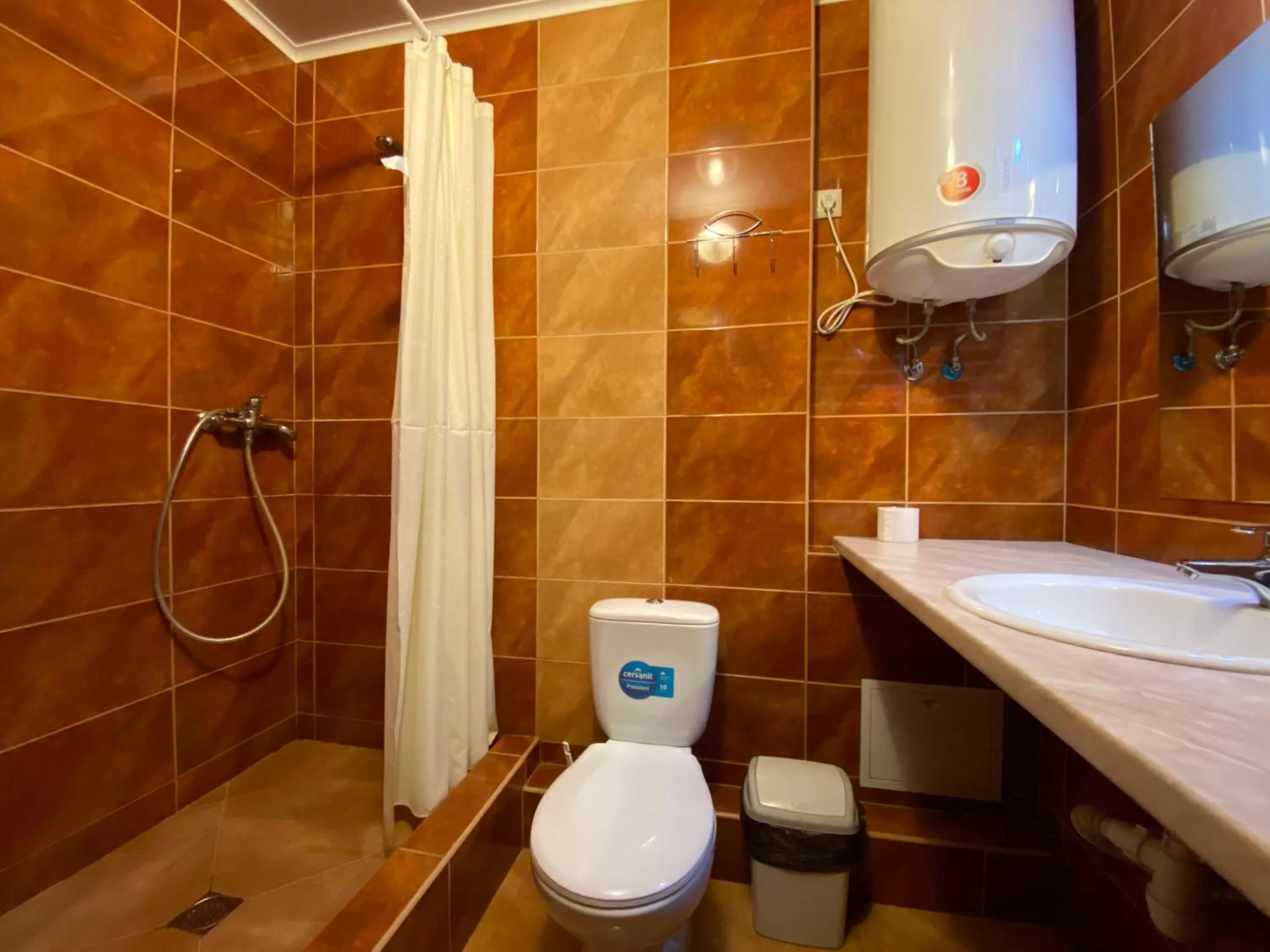 Bathroom in irisHotels