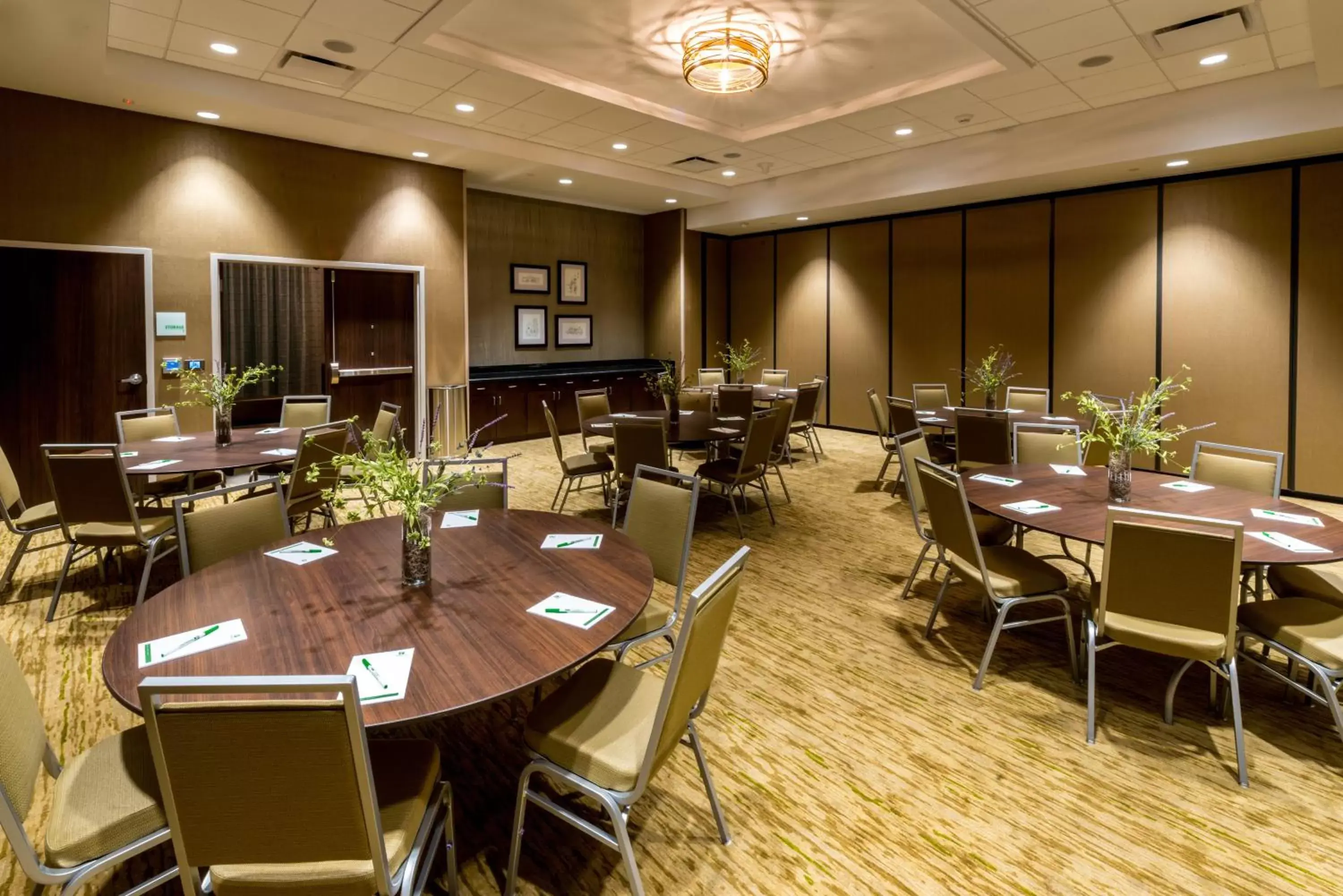 Meeting/conference room, Restaurant/Places to Eat in Holiday Inn Paducah Riverfront, an IHG Hotel