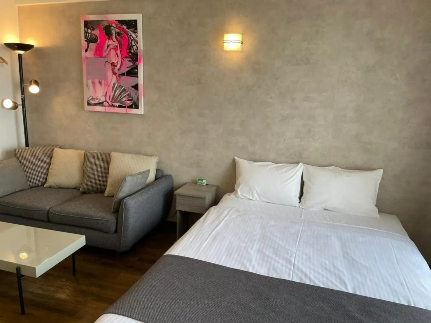 Photo of the whole room, Bed in New Normal Hotel in NAMINOUE