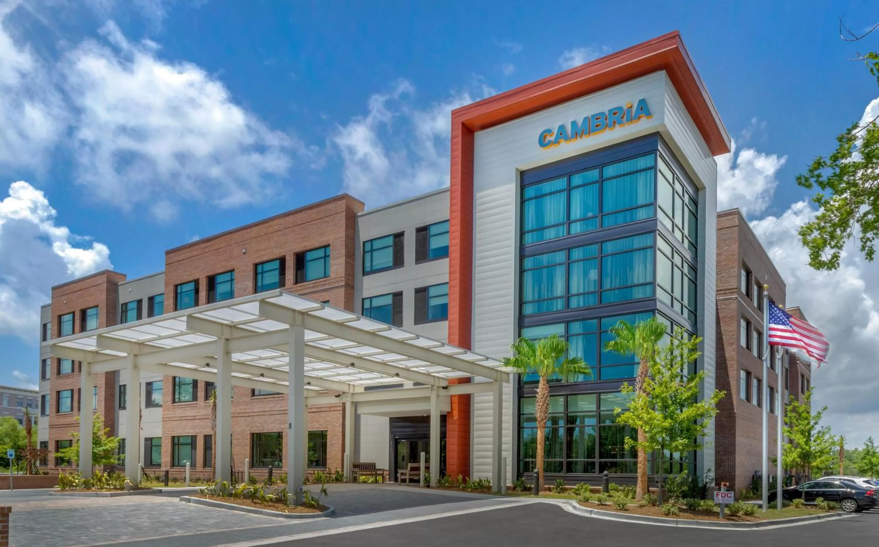 Facade/entrance in Cambria Hotel Charleston Riverview