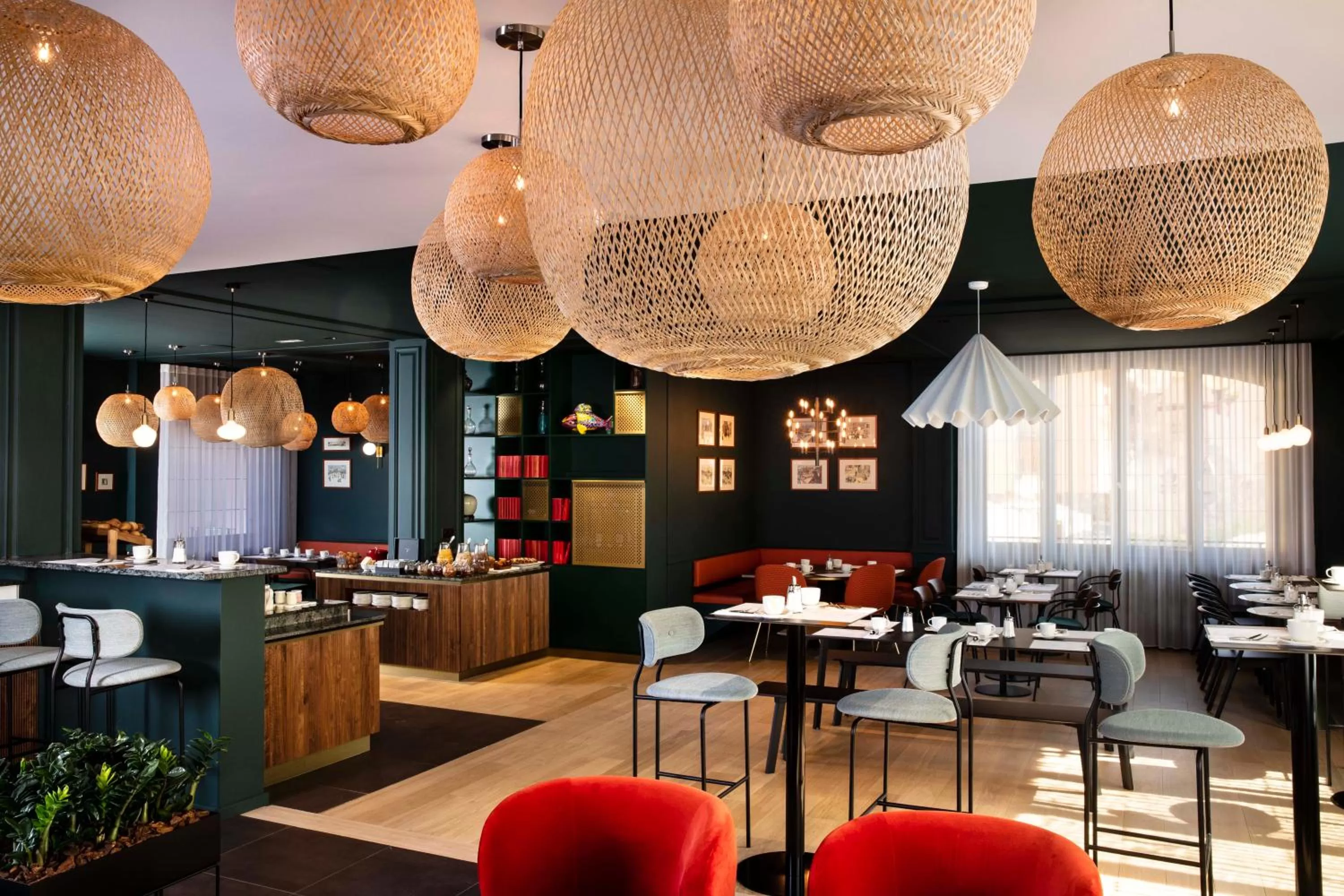 Lounge or bar in Hotel Le Colombier