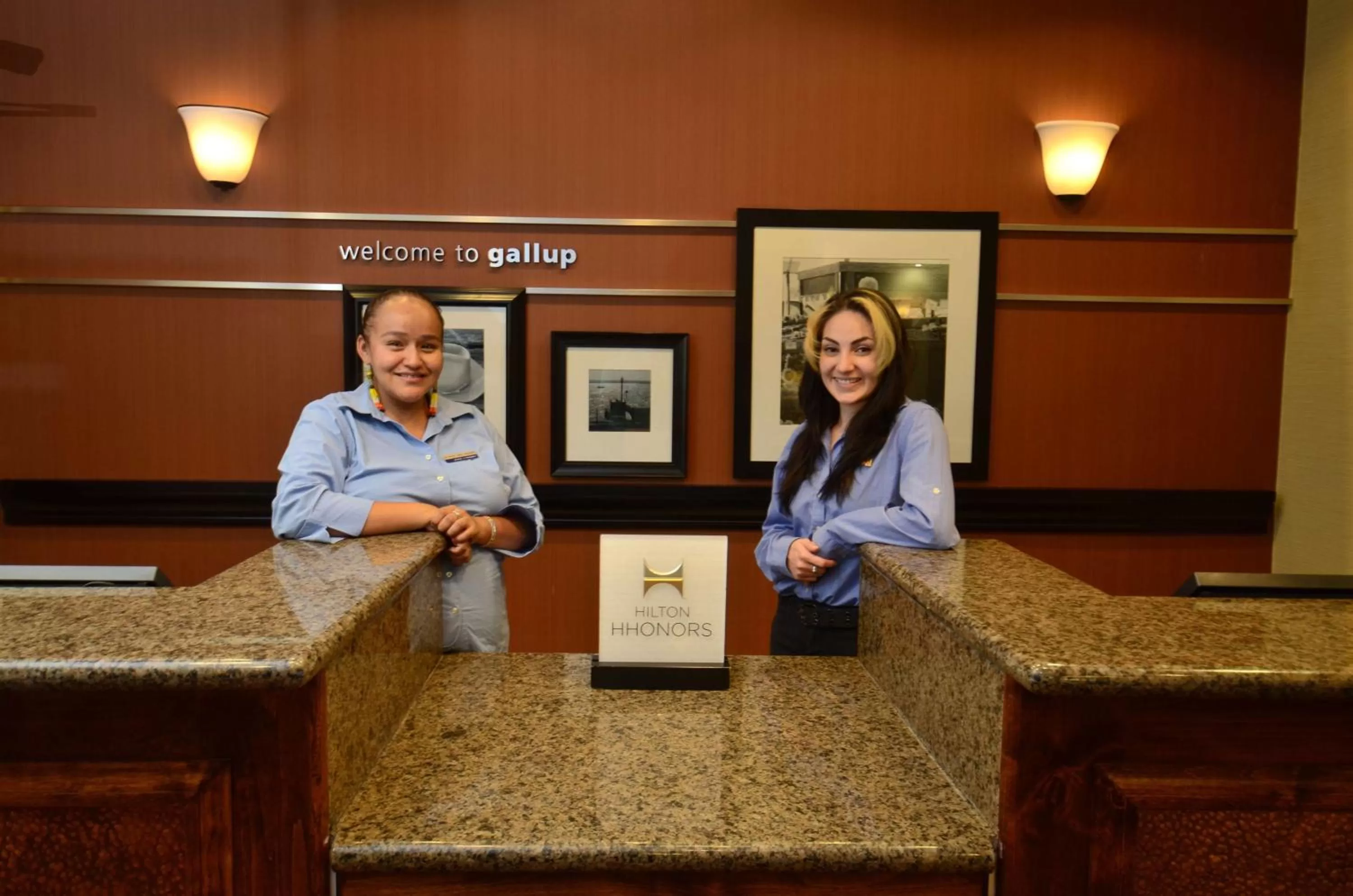 Lobby or reception in Hampton Inn & Suites Gallup