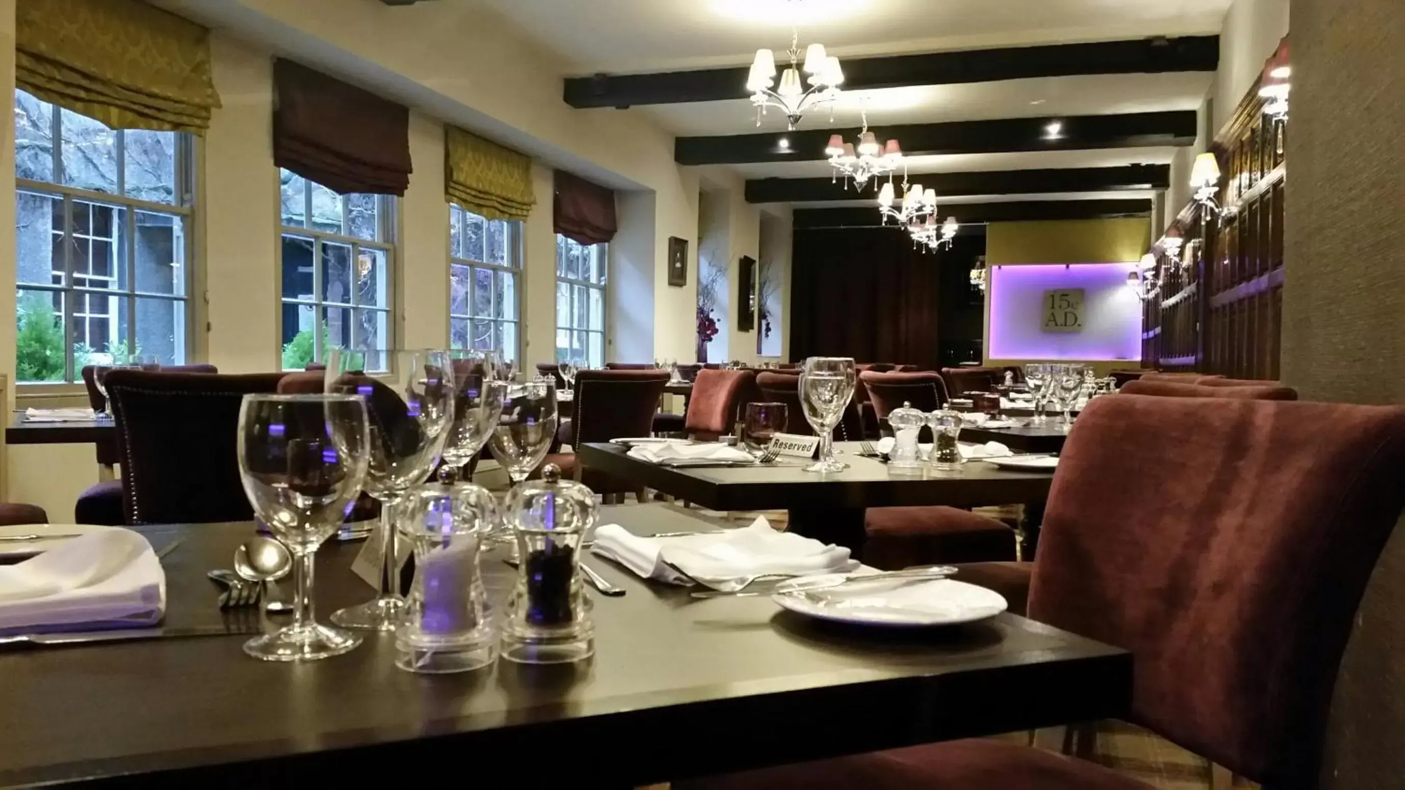 Restaurant/Places to Eat in The Swan Hotel, Wells, Somerset