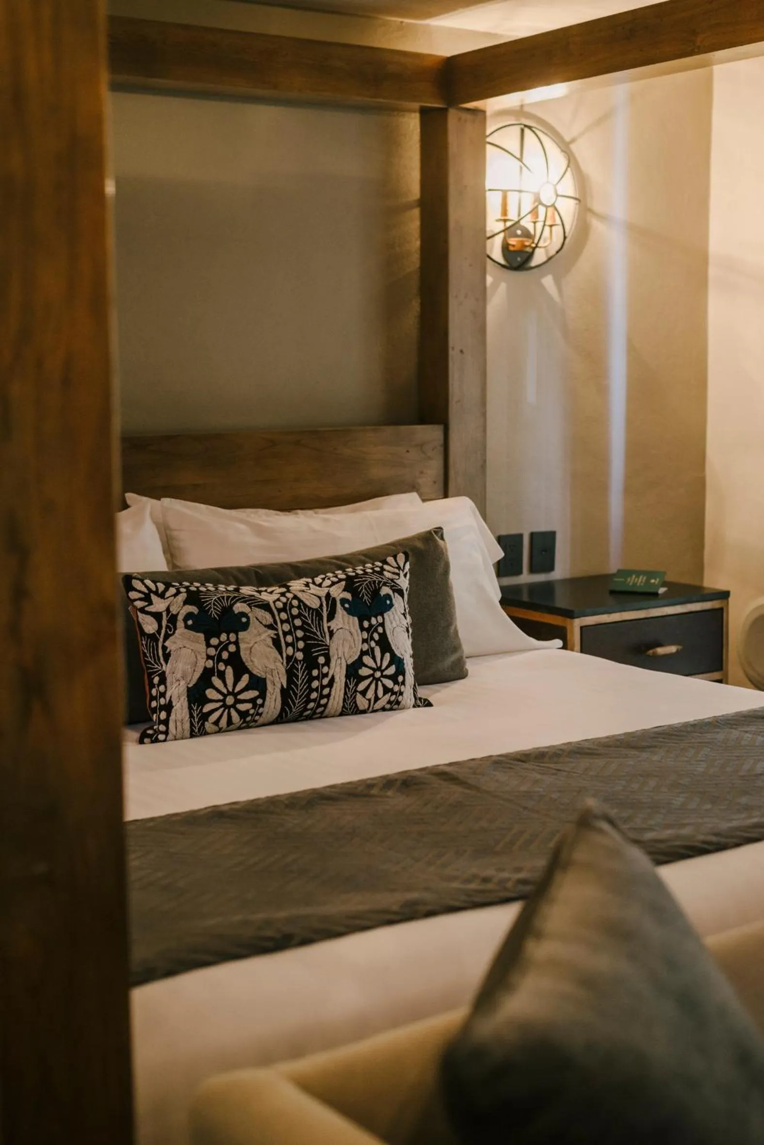 Bed in Hotel Apapacho Boutique