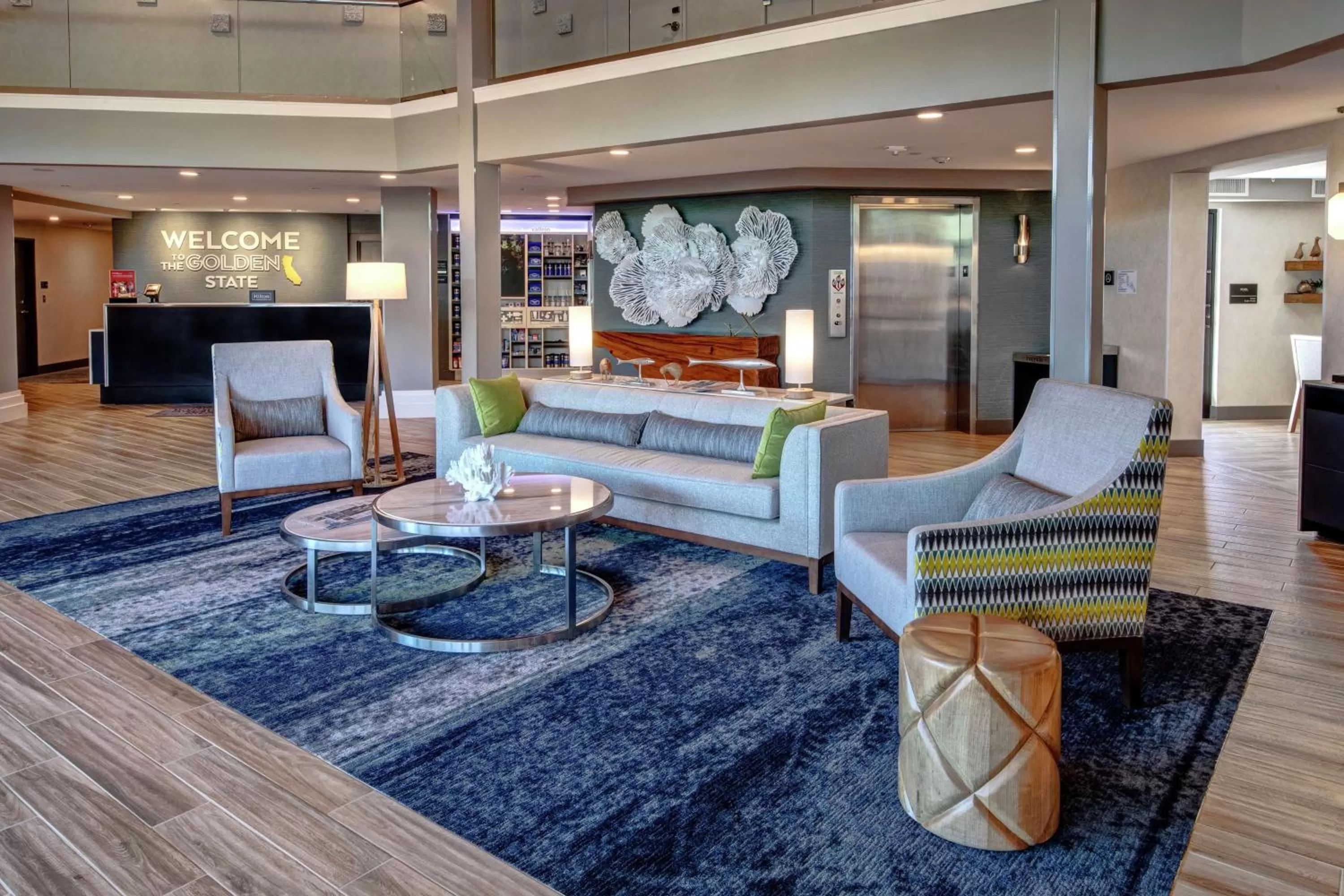 Lobby or reception in Hampton Inn Discovery Kingdom Napa Gateway