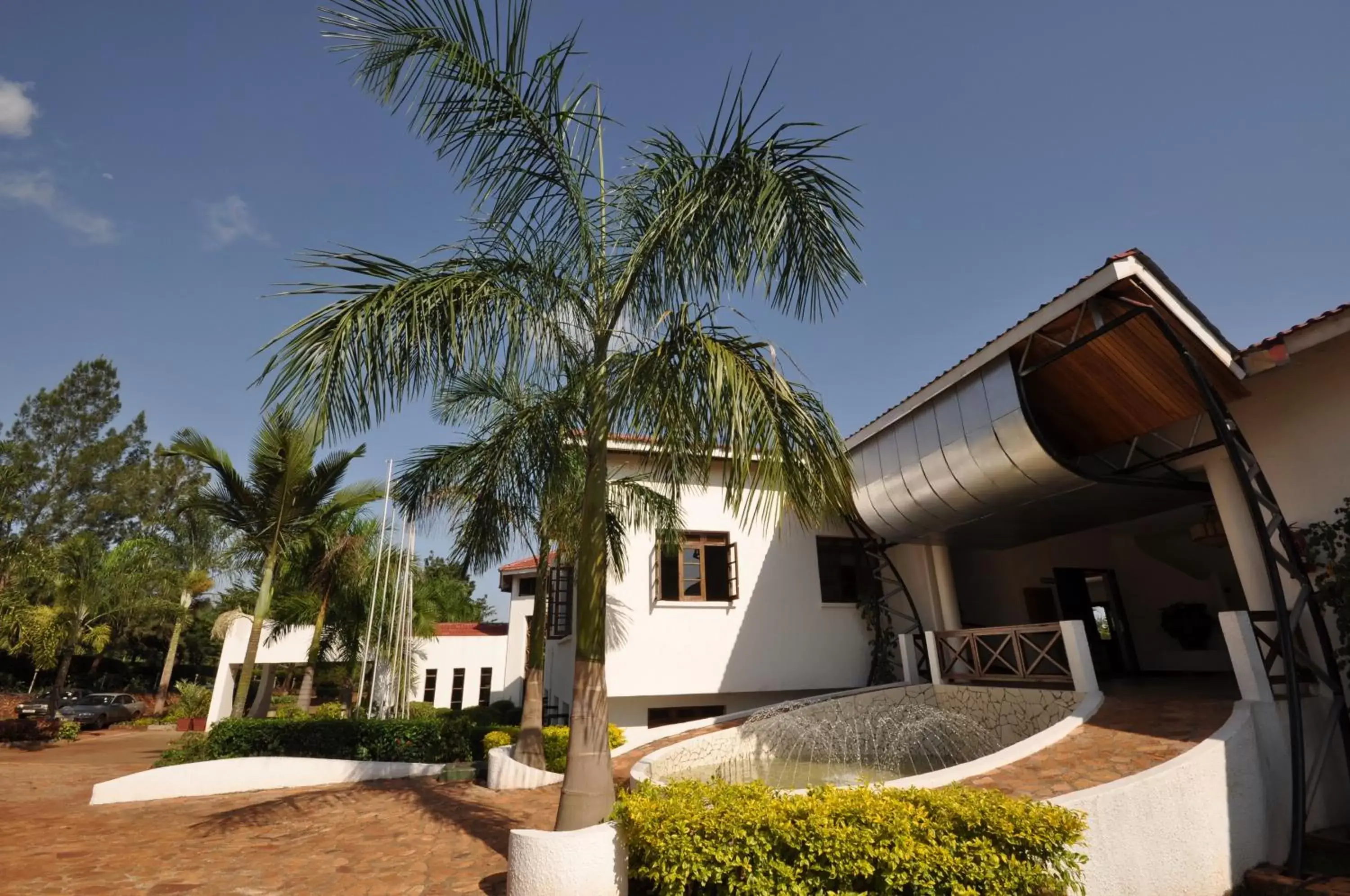 Facade/entrance, Property Building in Jinja Nile Resort