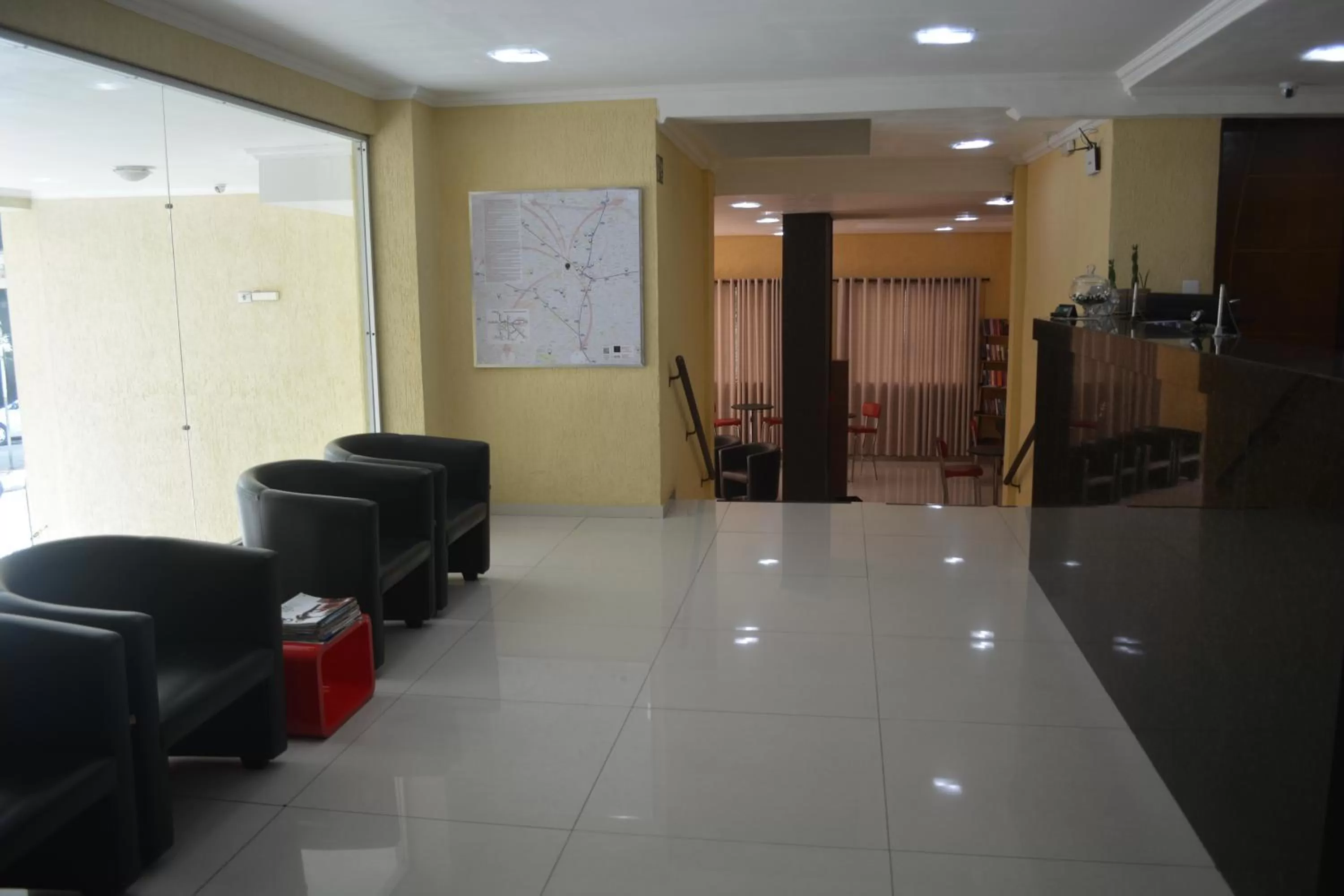 Lobby or reception in Hotel Calstar