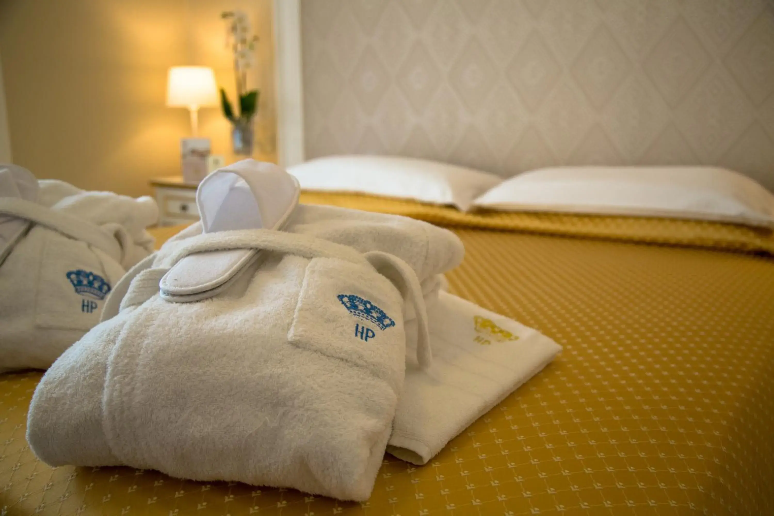 Bed in Hotel Terme Principe