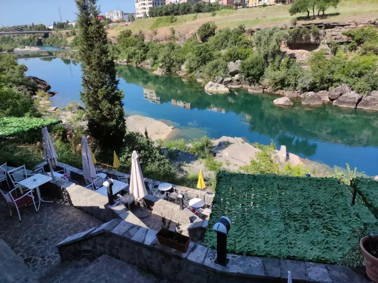 Patio in Hotel Ambasador