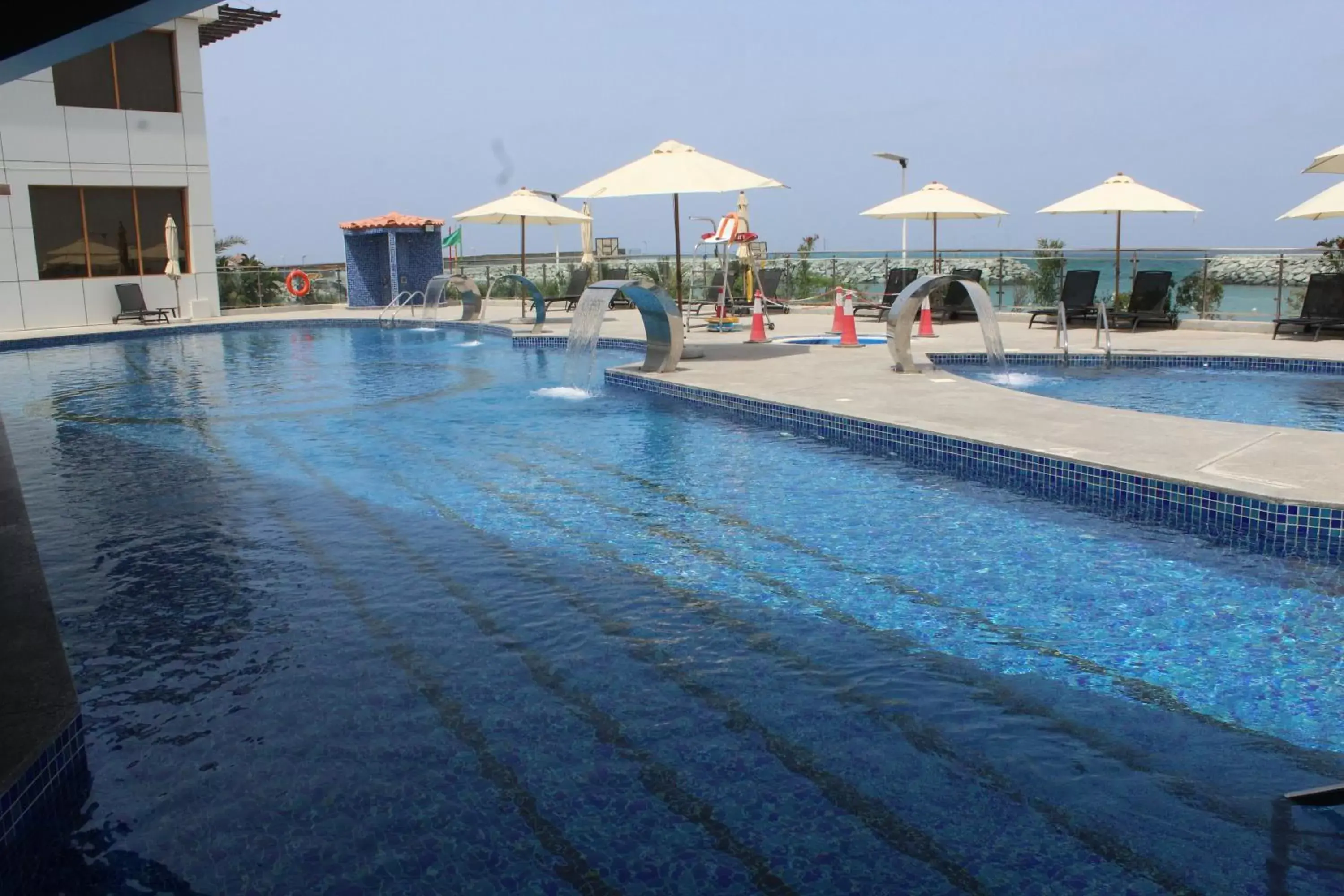 Swimming Pool in Mirage Bab Al Bahr Beach Hotel