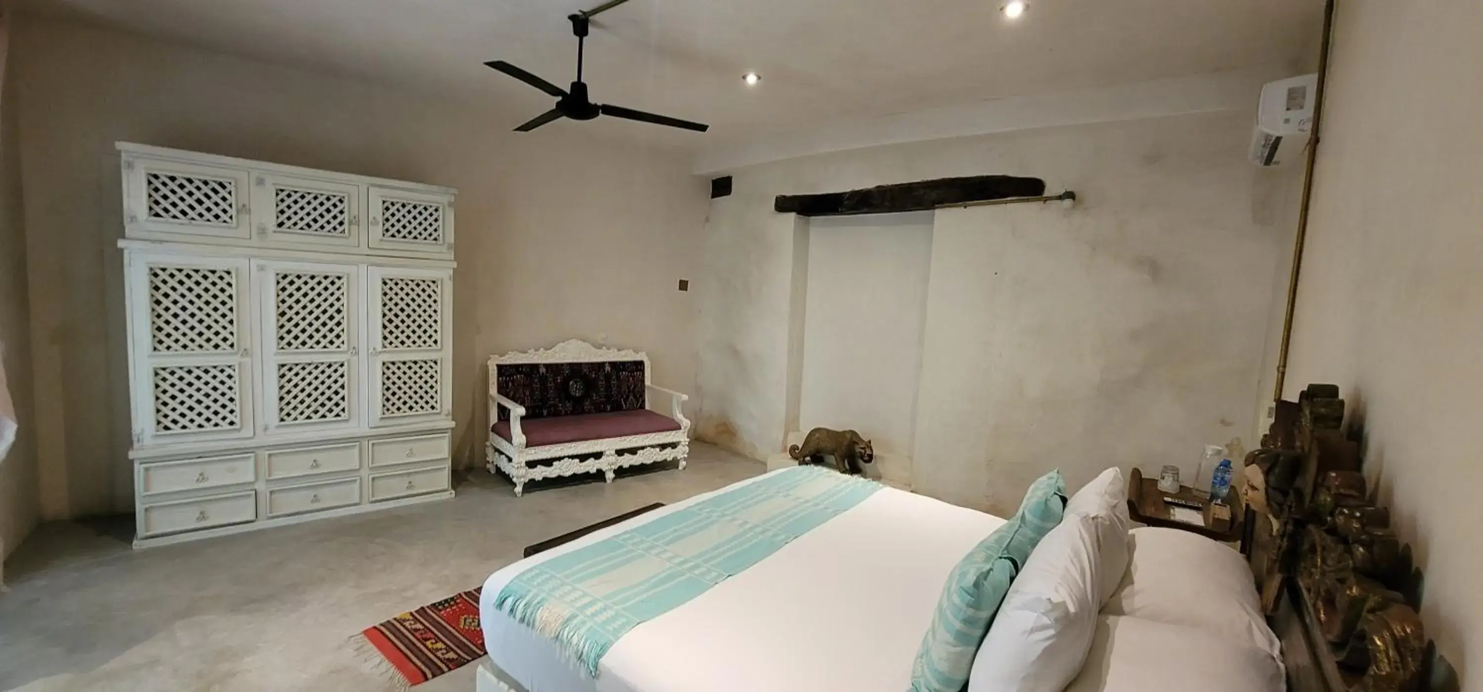 Photo of the whole room, Bed in Casa Ambar Tulum - Great location and access to a Private Cenote & Beach 2 Km Away - Adults Only