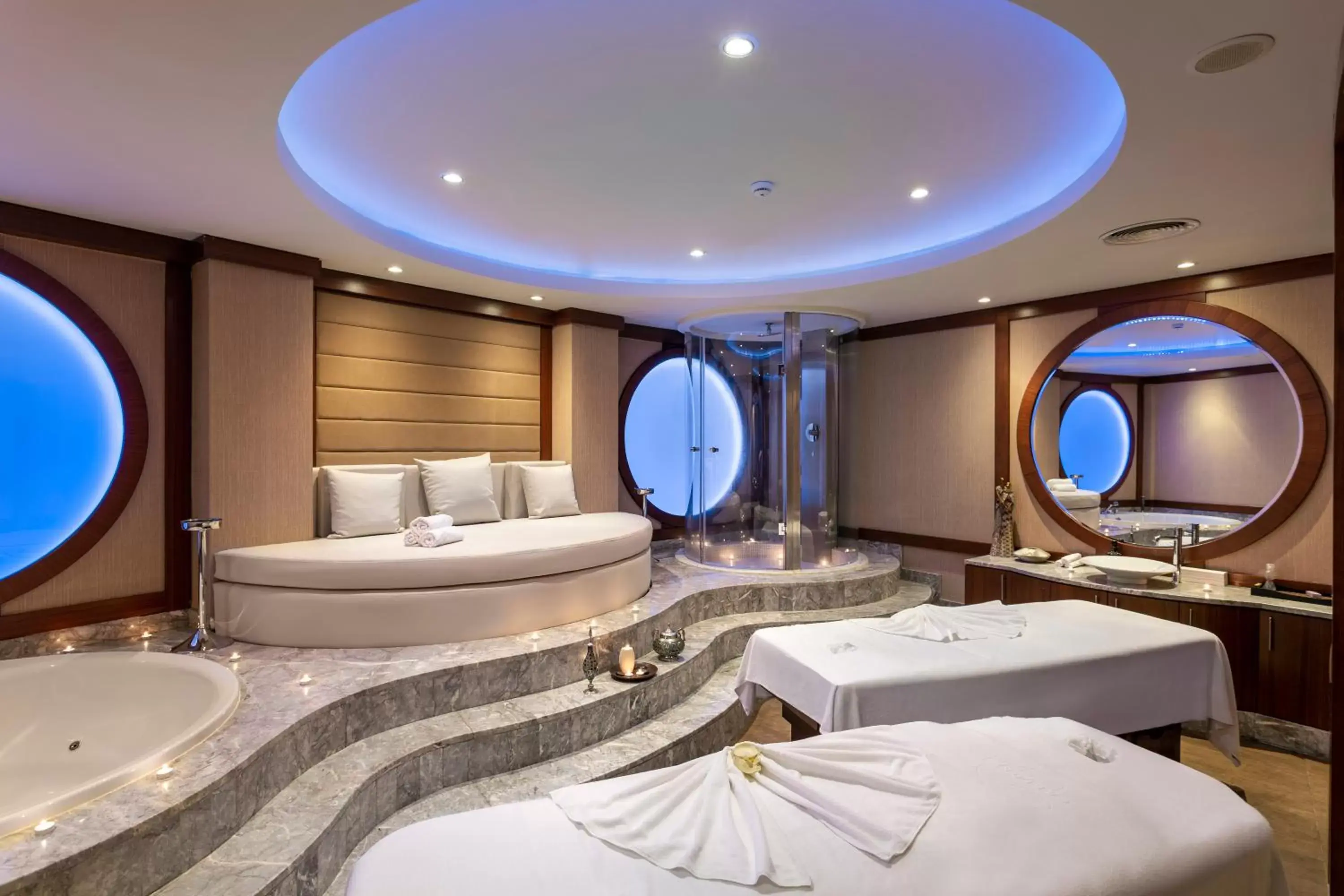Activities, Bathroom in Calista Luxury Resort
