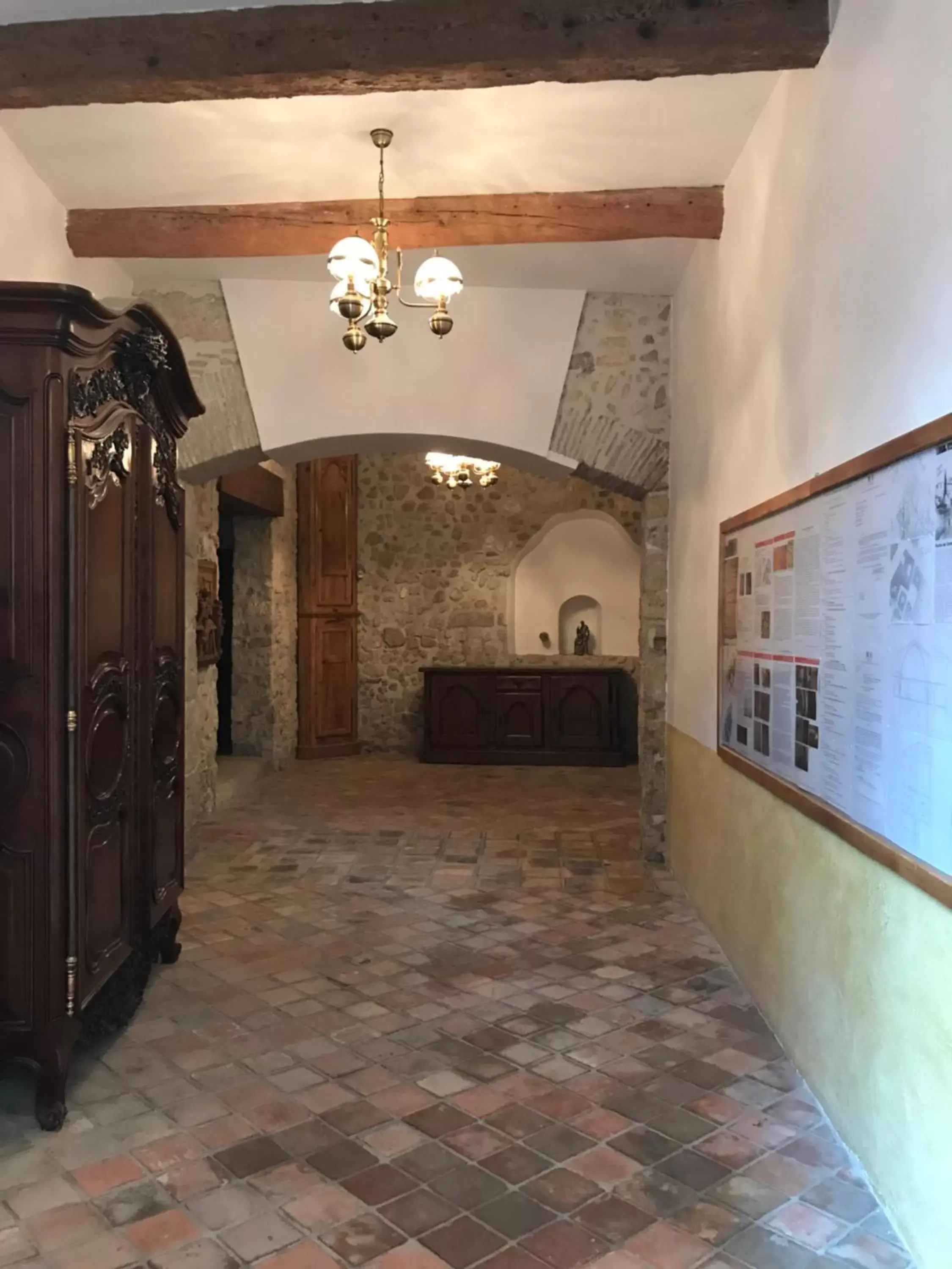 Lobby/Reception in Chambre du couvent