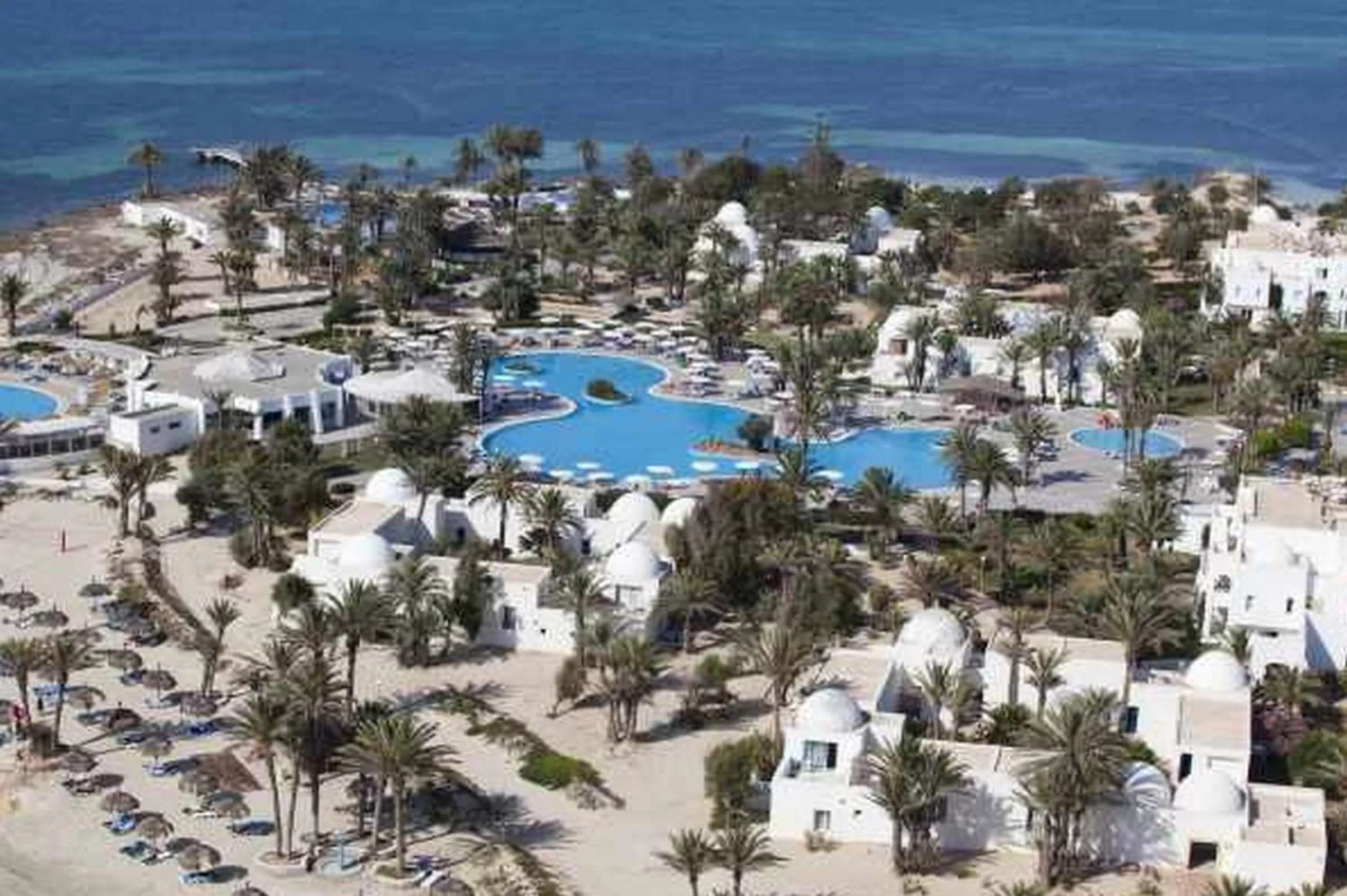 Bird's eye view in El Mouradi Djerba Menzel