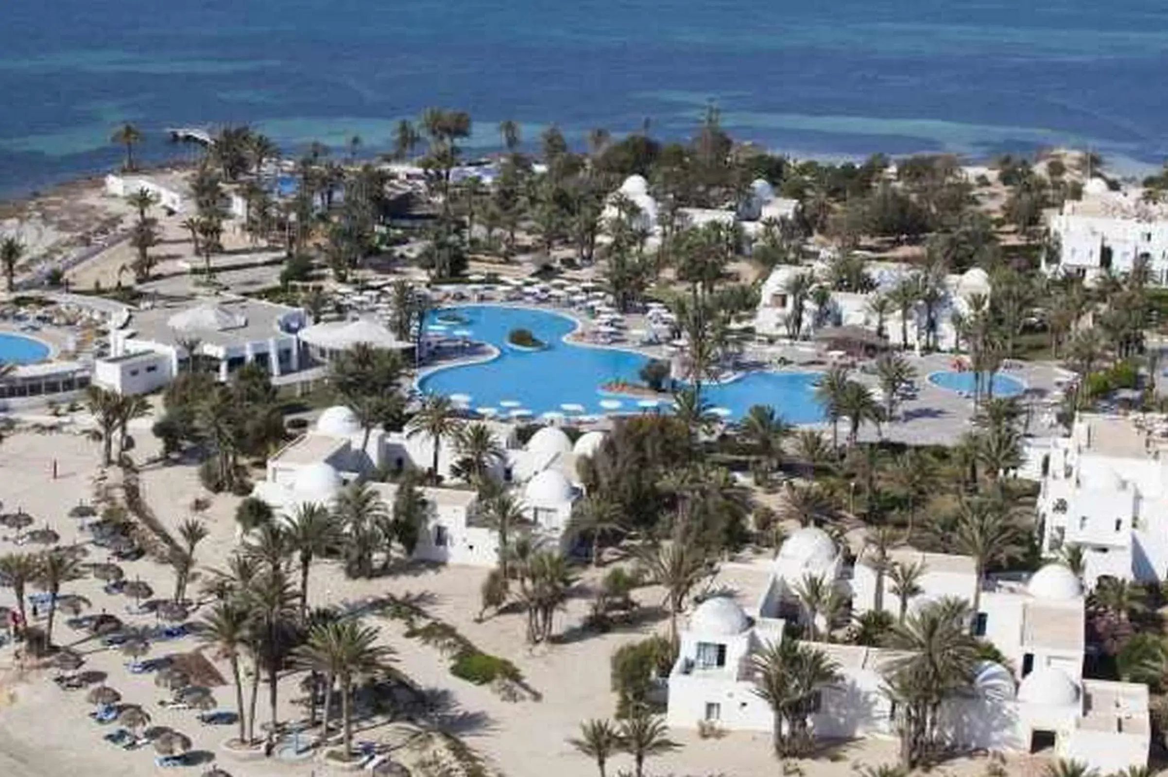 Bird's eye view in El Mouradi Djerba Menzel Bird's eye view in El Mouradi Djerba Menzel