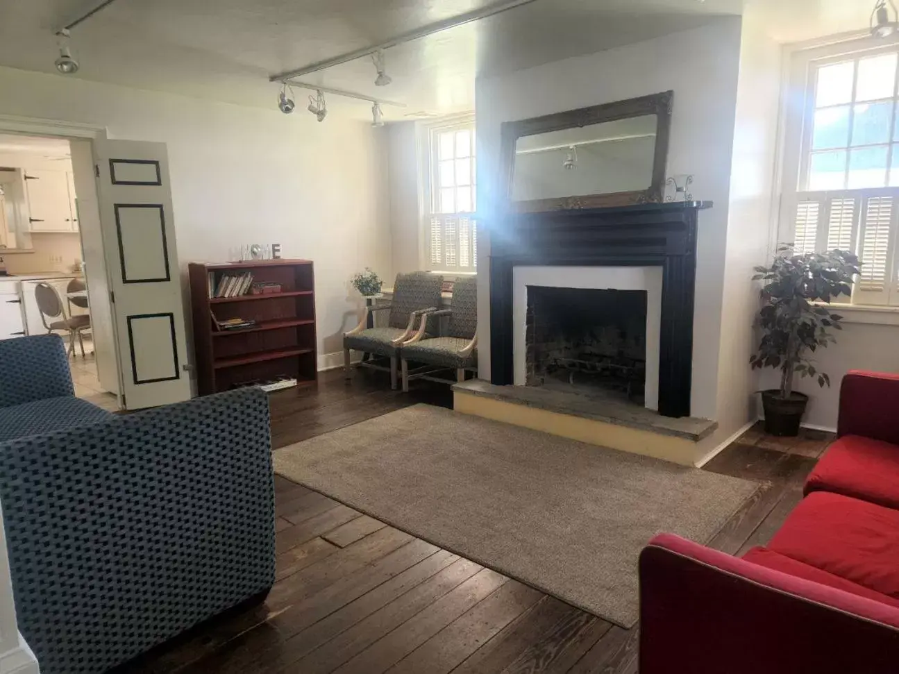 Seating Area in Spruce Lane Lodge and Cottages