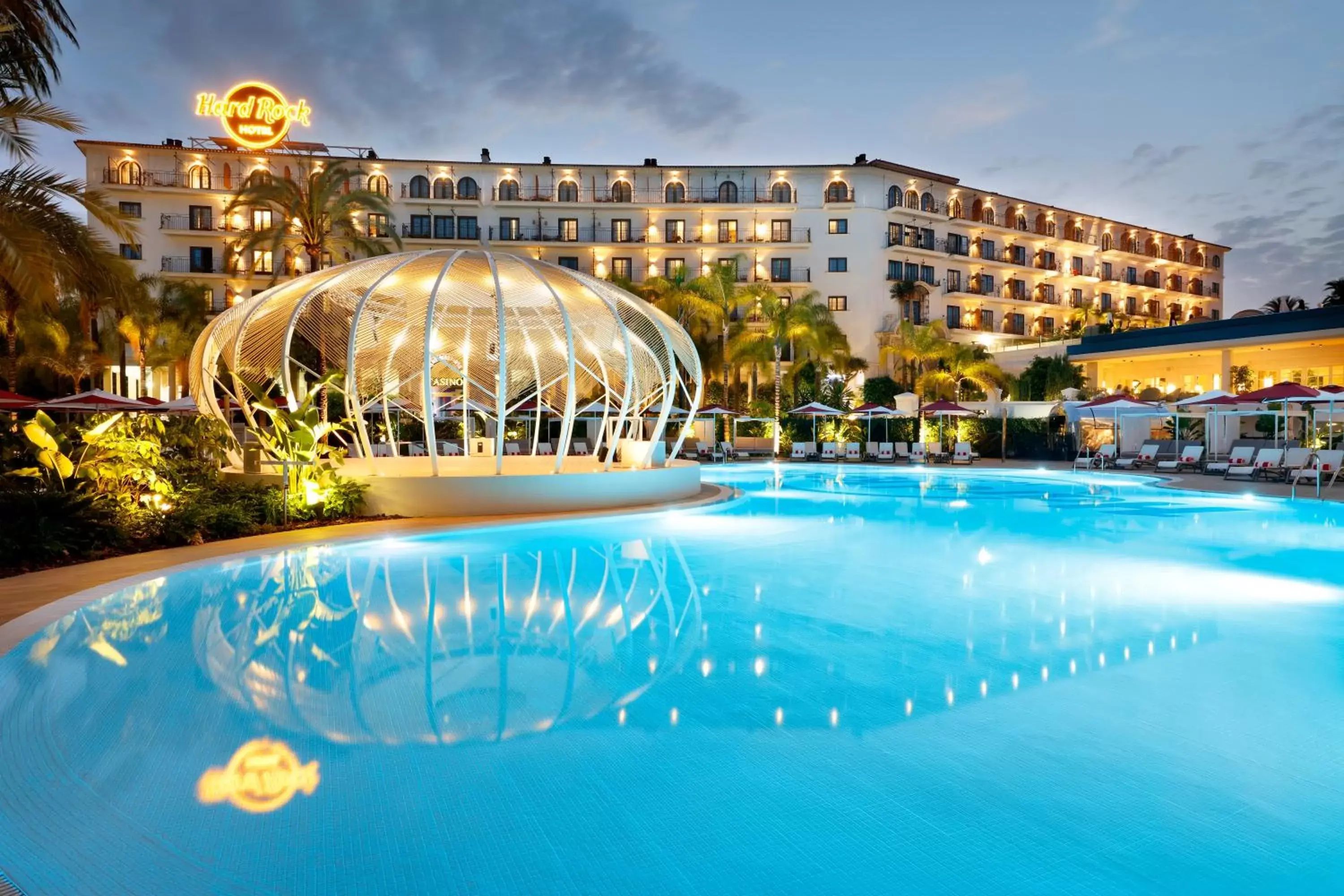 Property building, Swimming Pool in Hard Rock Hotel Marbella - Puerto Banús Adults Recommended
