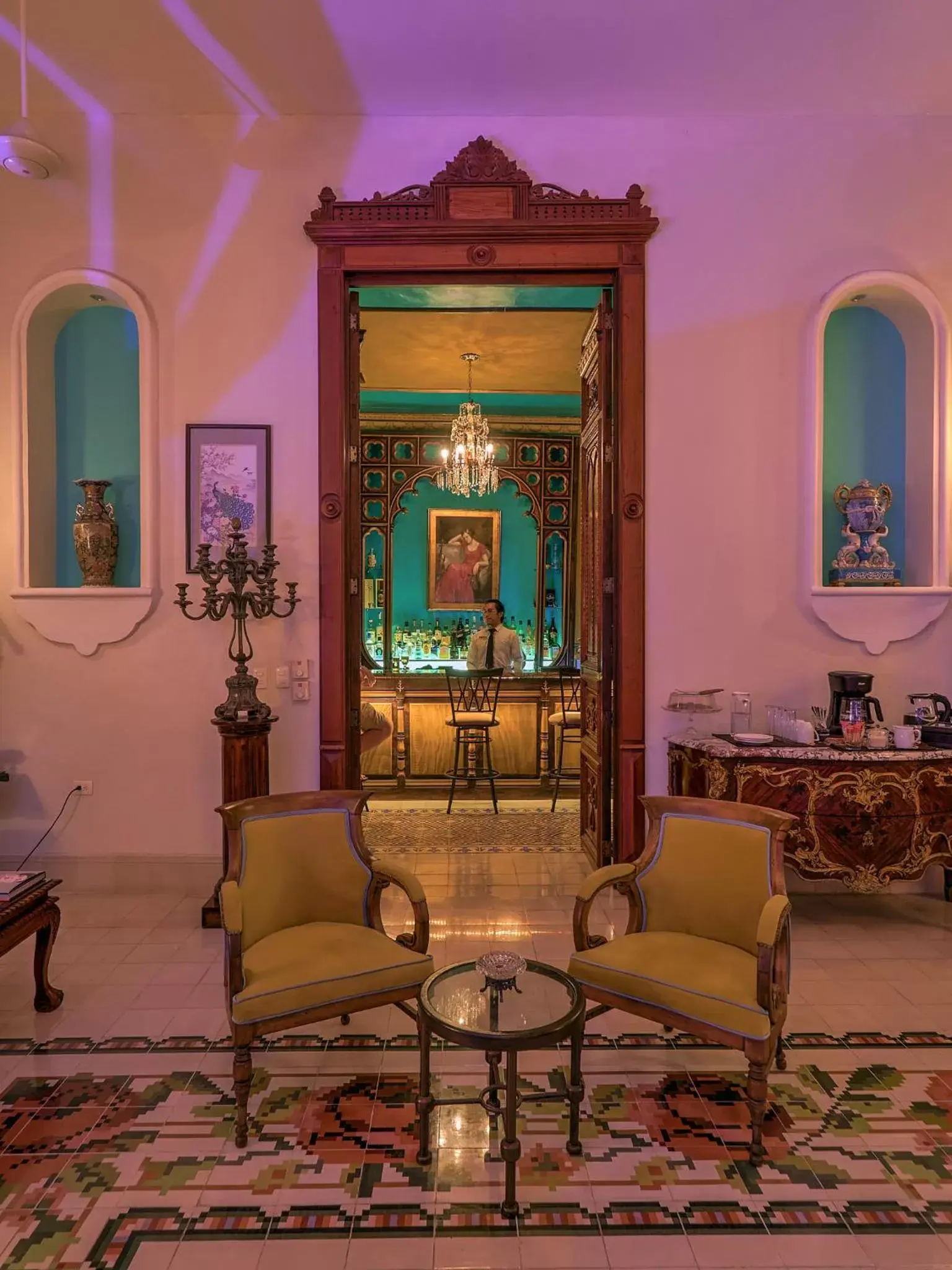 Lounge or bar in El Palacito Secreto Luxury Boutique Hotel & Spa