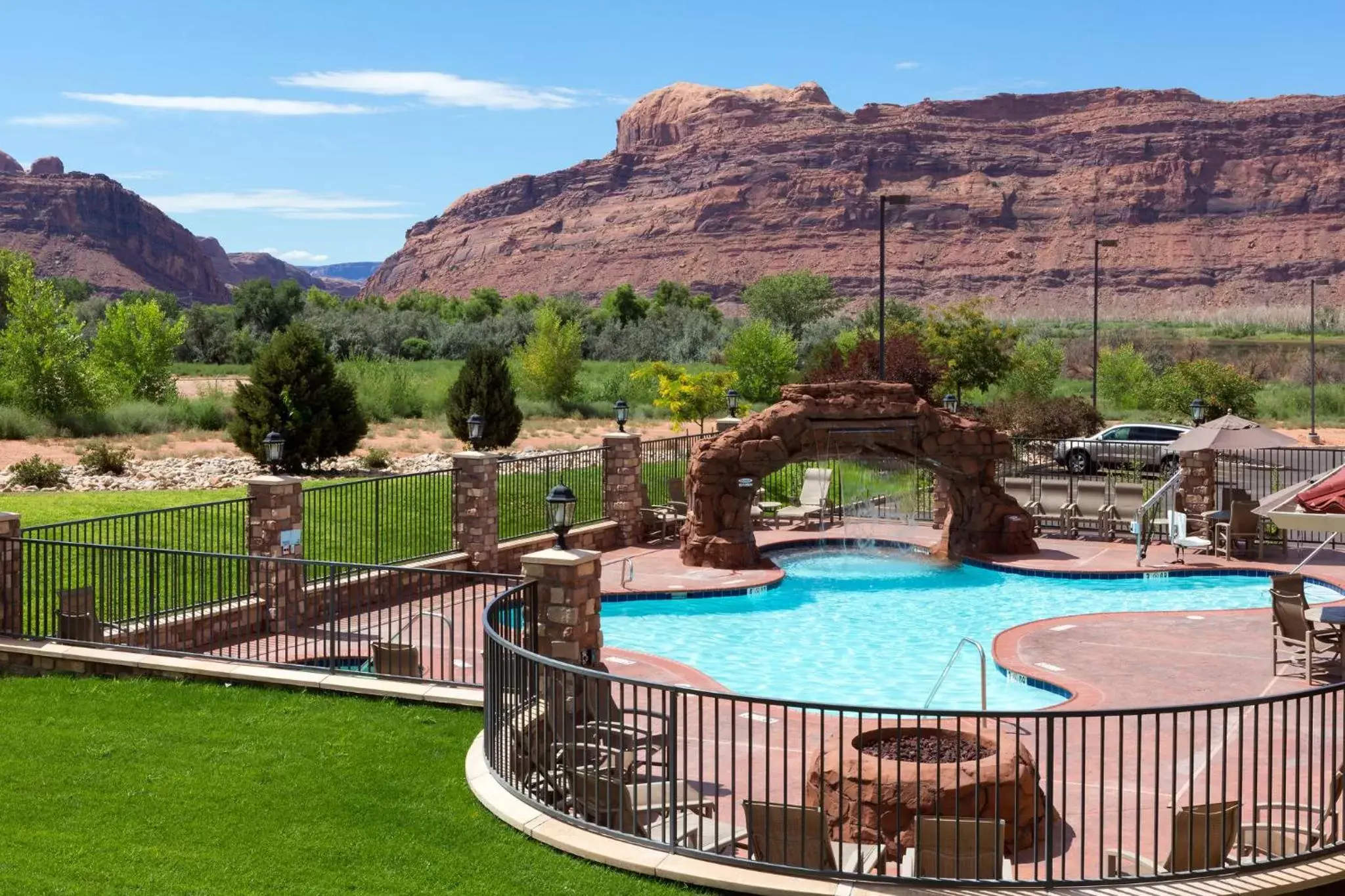 Swimming pool, Pool View in Holiday Inn Express Hotel & Suites Moab, an IHG Hotel