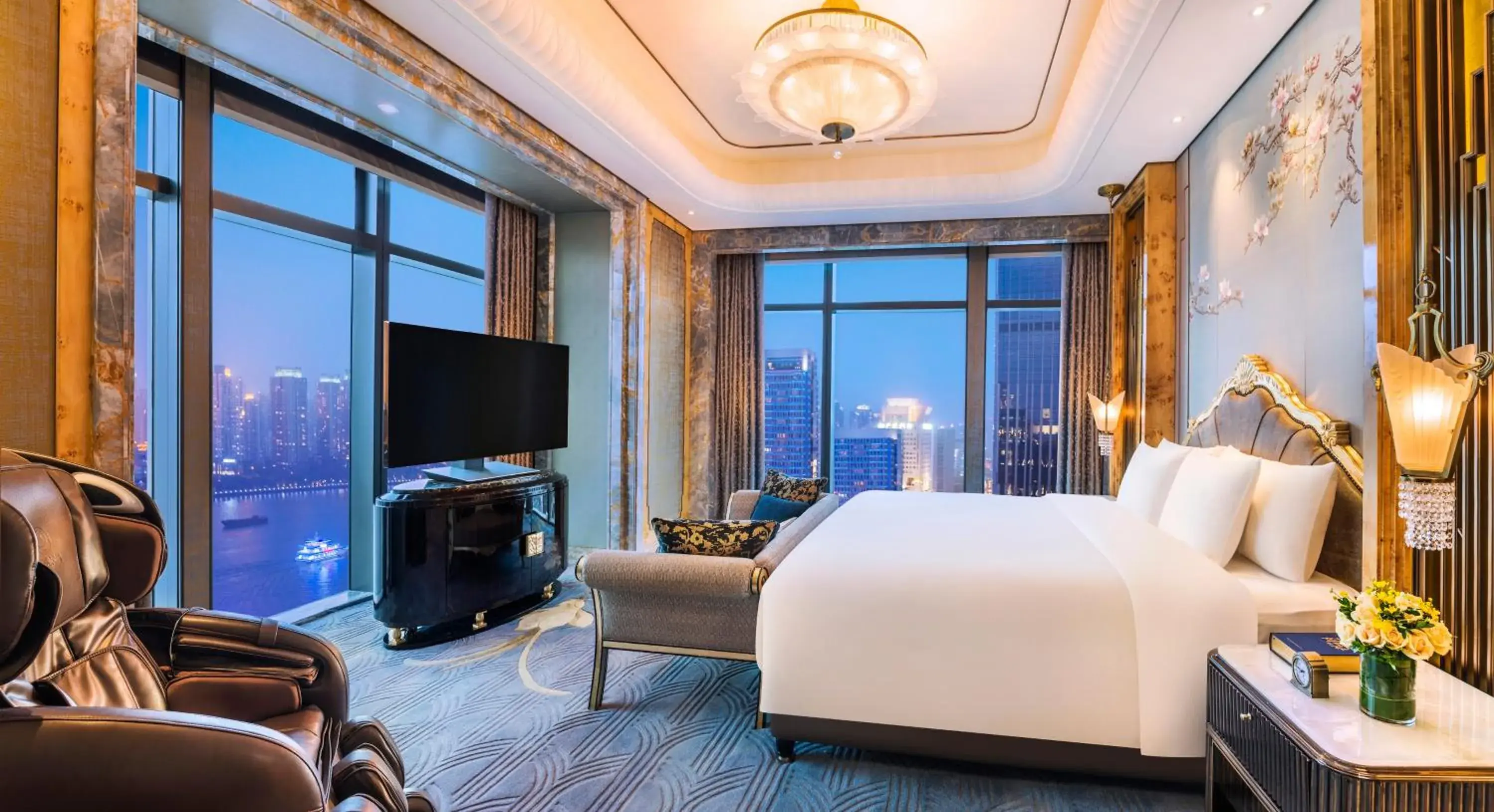 Photo of the whole room in Wanda Reign on the Bund