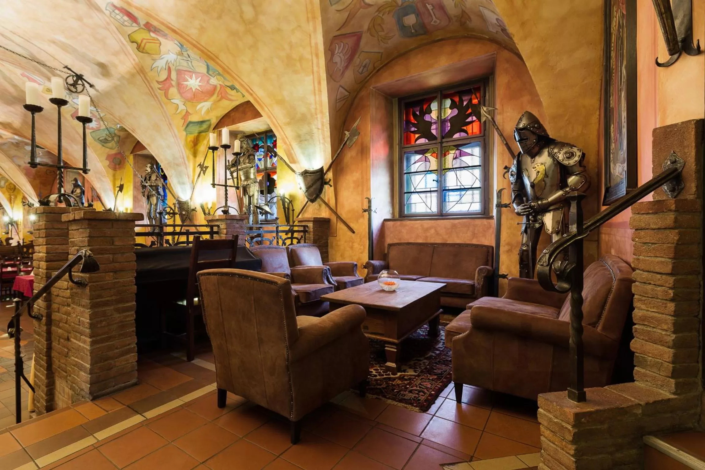 Lobby or reception in Pytloun Old Armoury Hotel Prague, Stará Zbrojnice