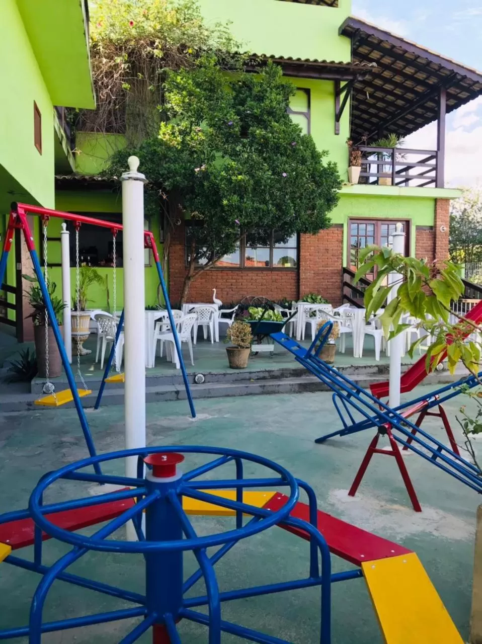 Children's Play Area in Pousada Campo Alegre