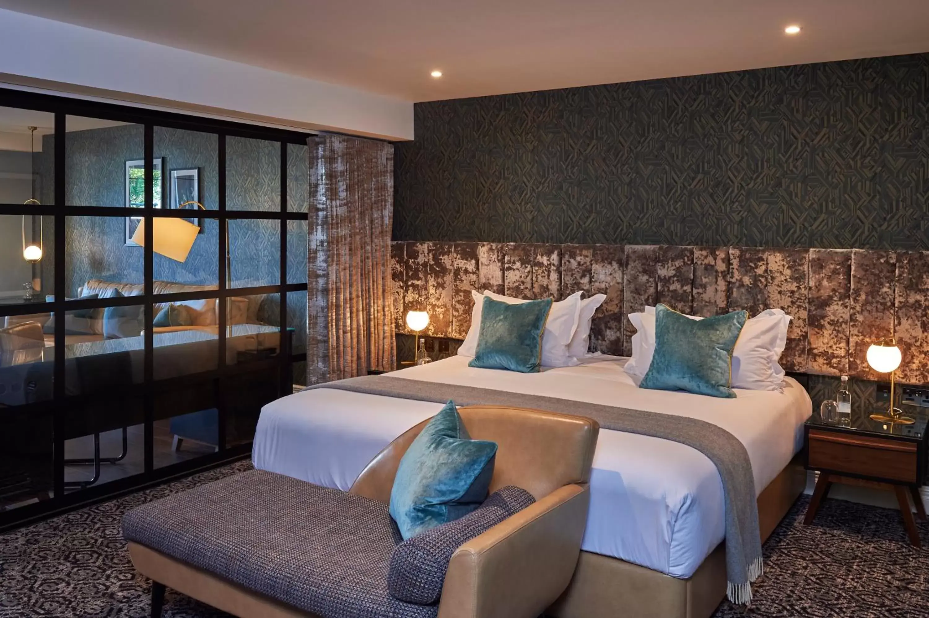 Bed in Hotel Du Vin, St Andrews