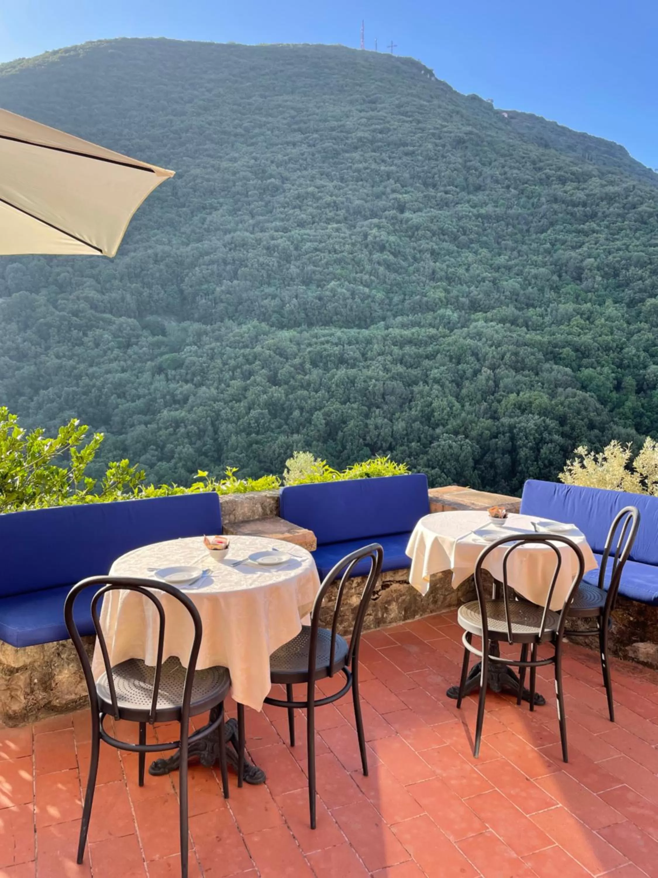 Patio in Hotel Gattapone