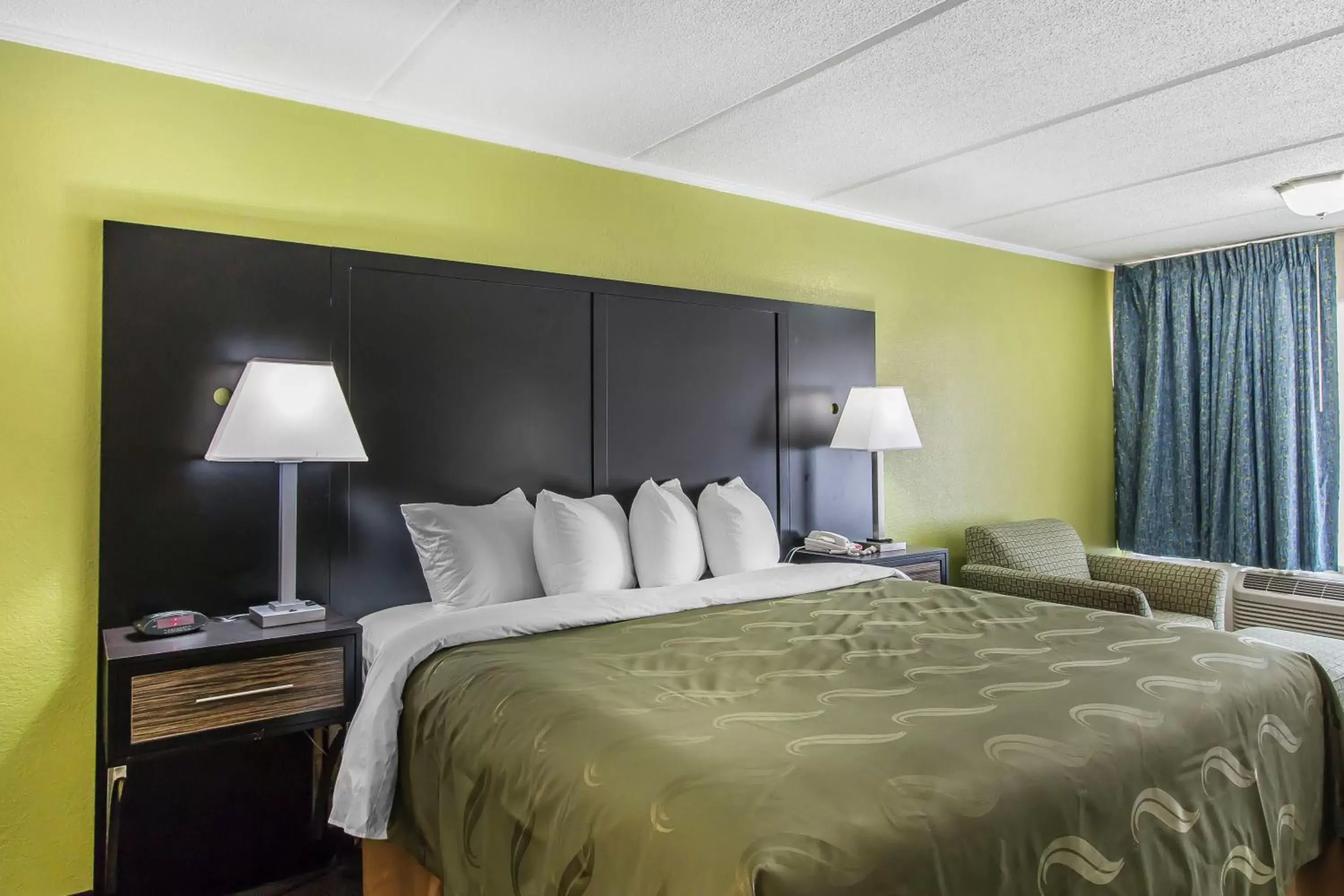 King Room - Non-Smoking in Quality Inn Hinesville - Fort Stewart Area, Kitchenette Rooms - Pool - Guest Laundry