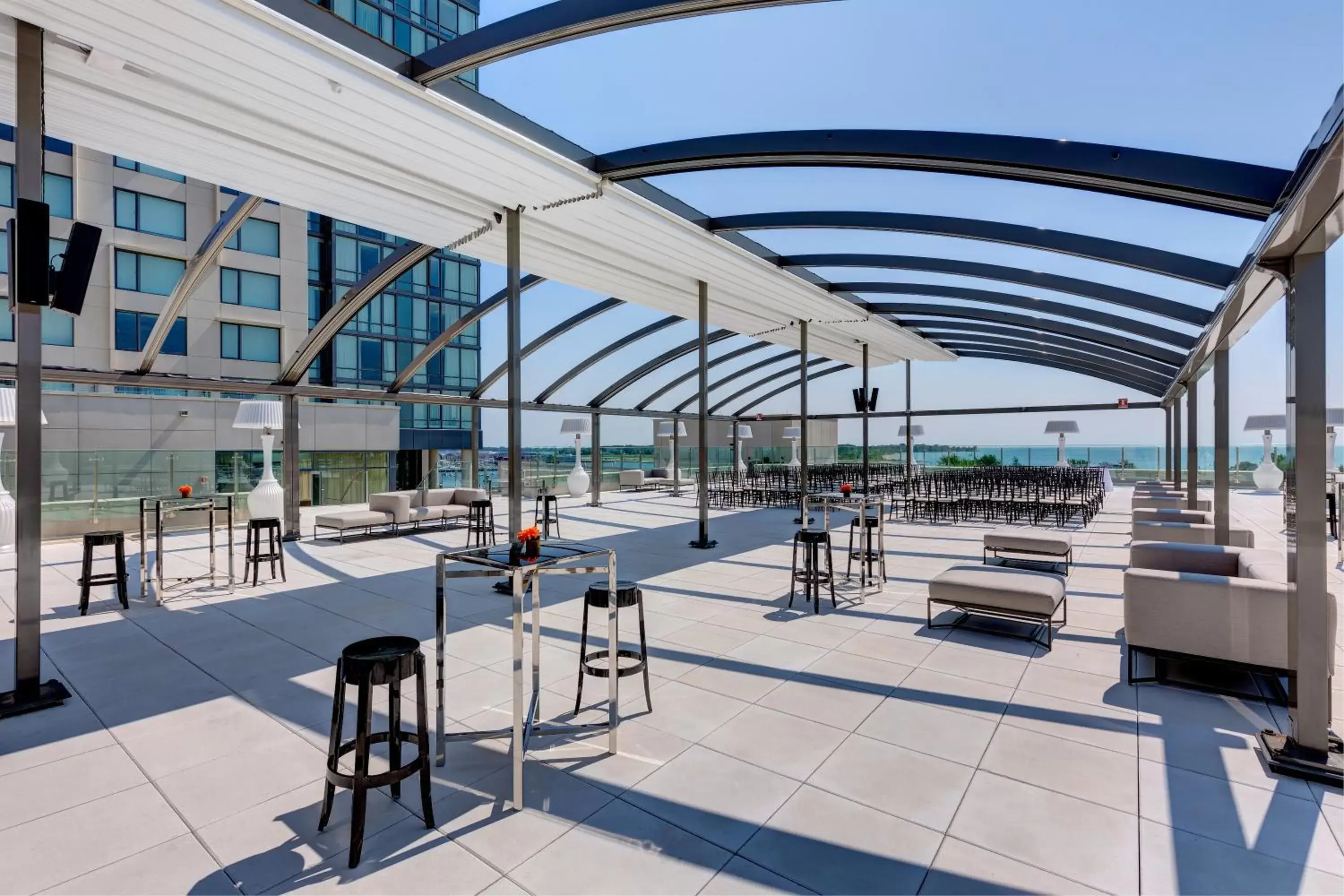 Balcony/Terrace in Hotel X Toronto by Library Hotel Collection