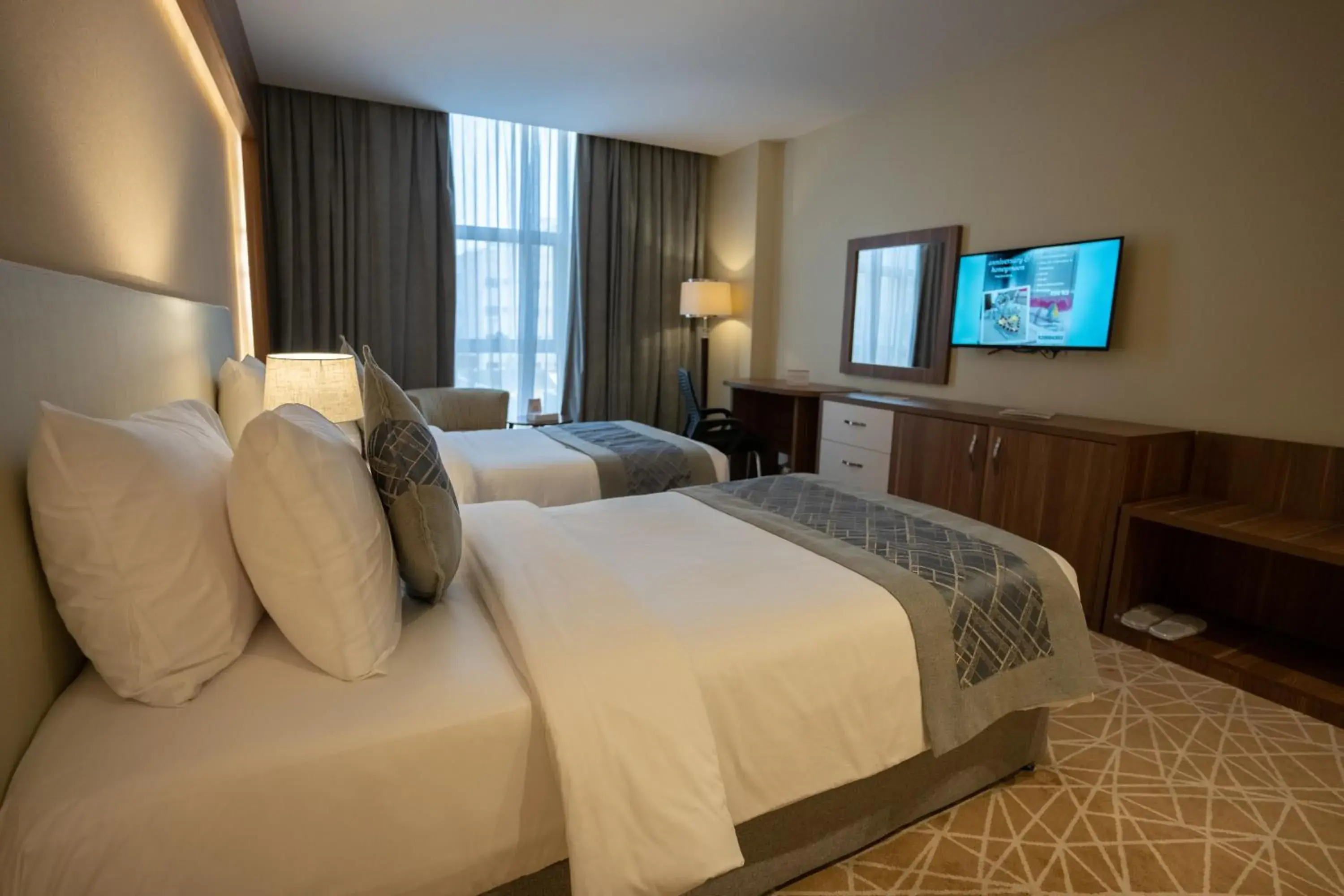 Bedroom, Bed in Address Al Hamra Hotel