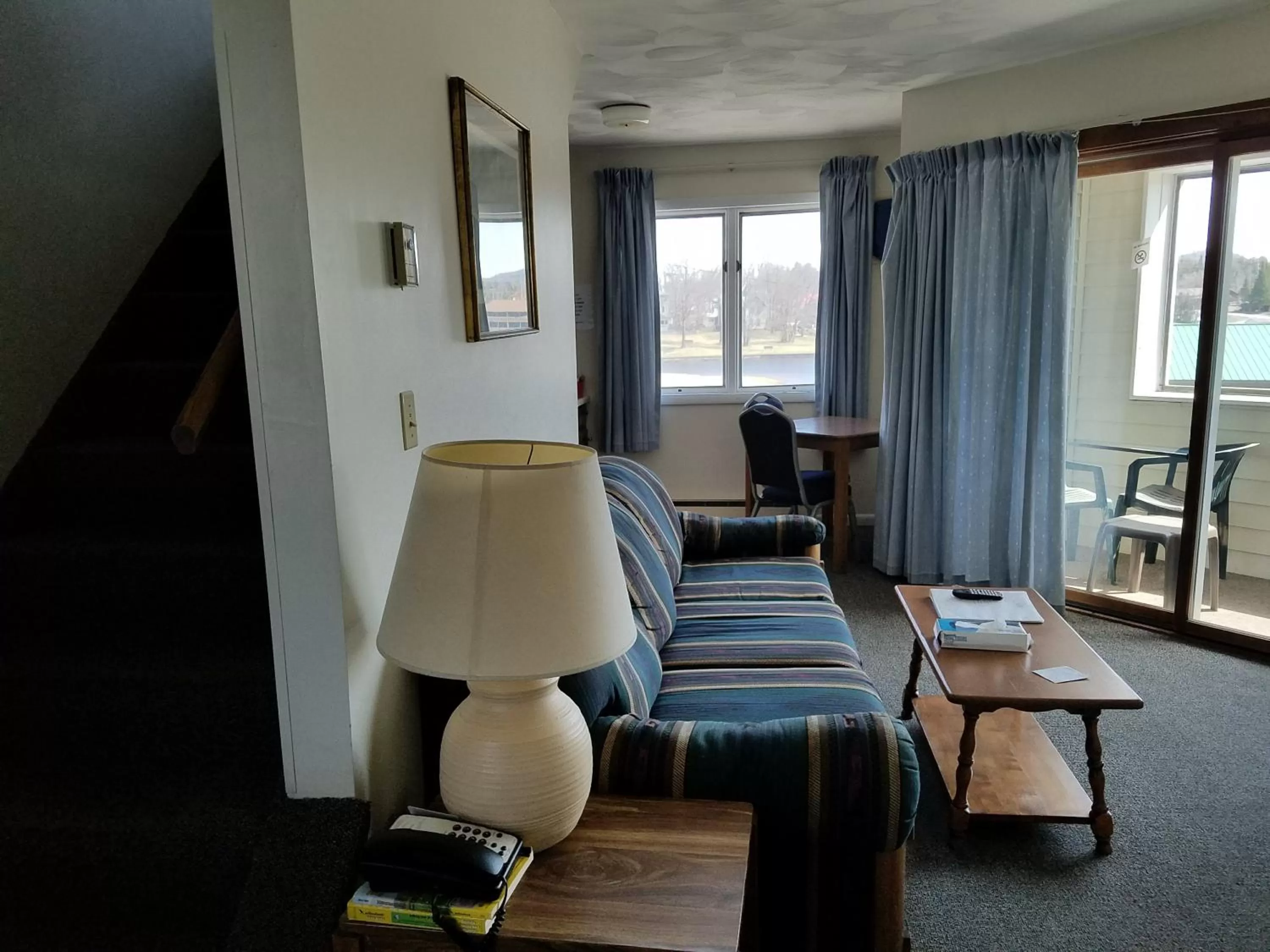 Seating Area in Clark's Beach Motel